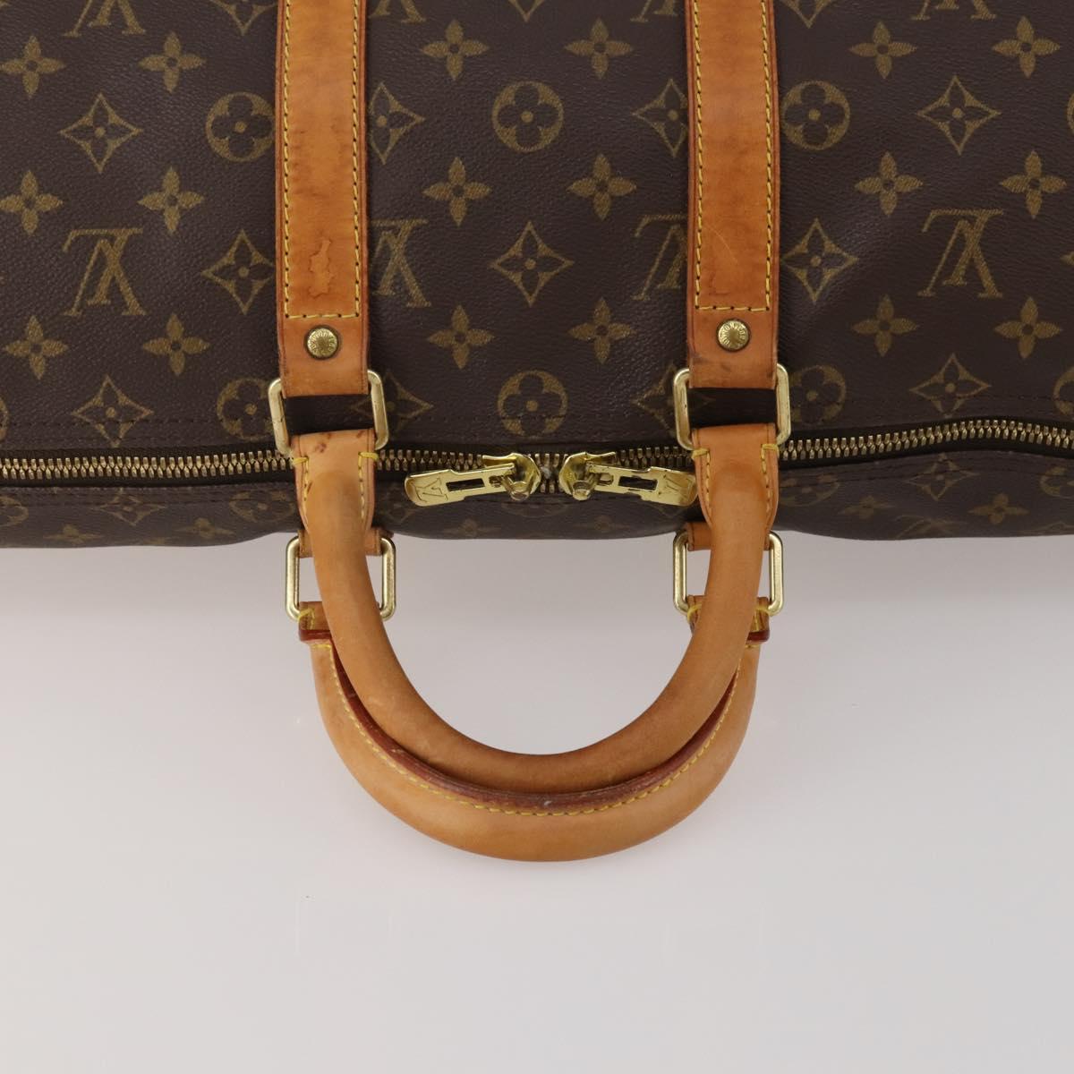 LOUIS VUITTON Monogram Keepall 45 Boston Bag M41428 LV Auth 189883
