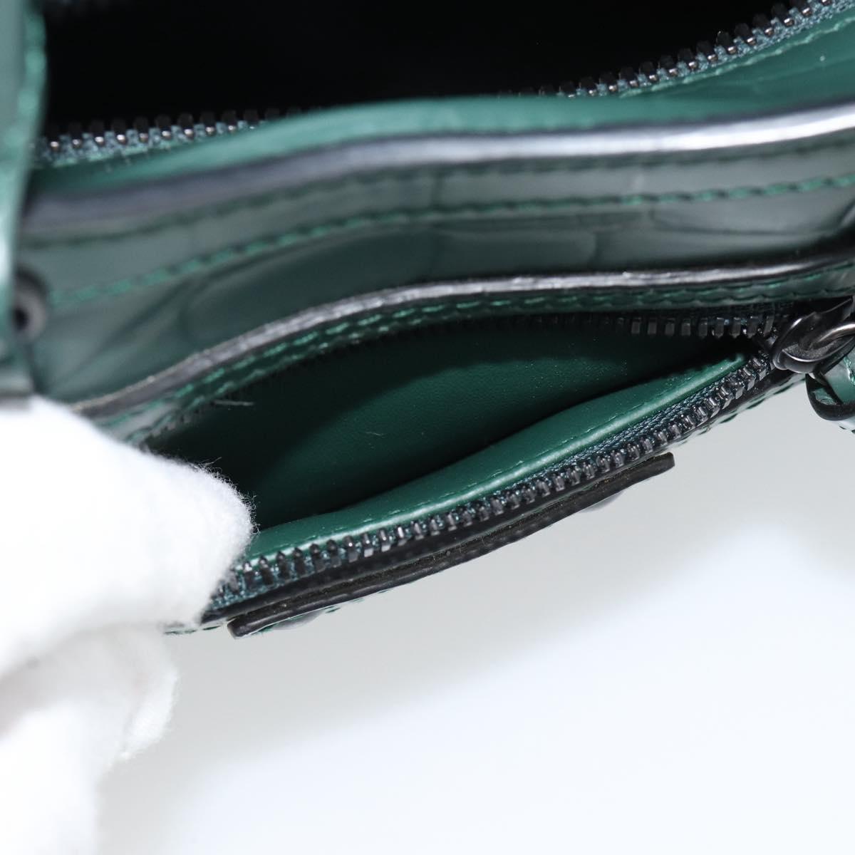 BALENCIAGA Neo Classic City Hand Bag Leather 2way Green 638524 Auth 189890SM