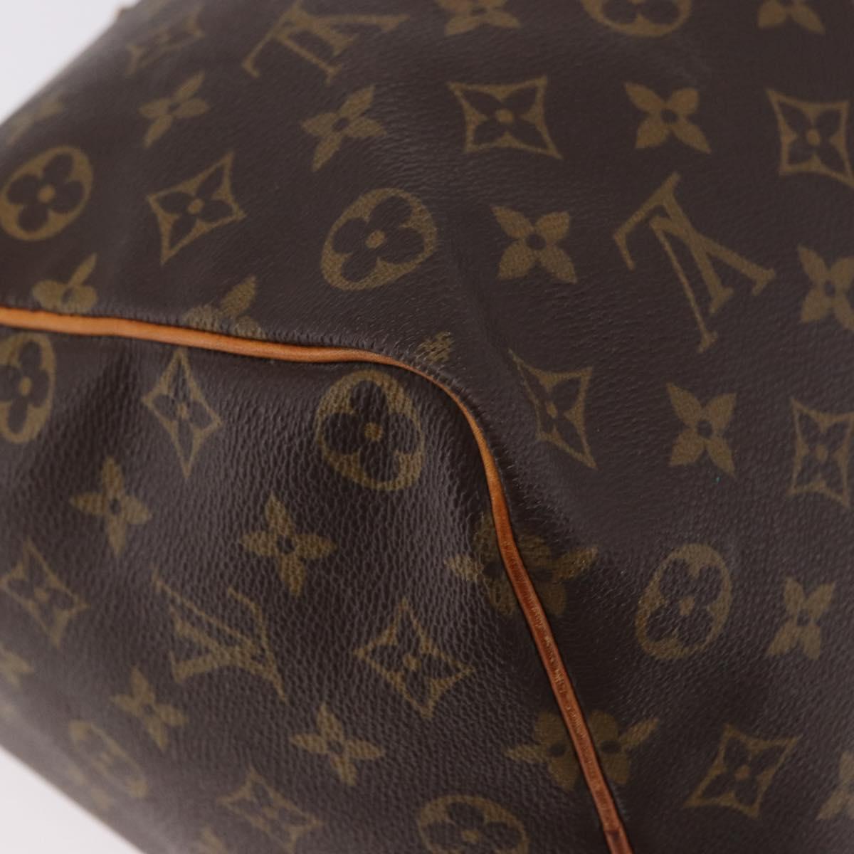 LOUIS VUITTON Monogram Speedy 35 Hand Bag M41524 LV Auth 189900