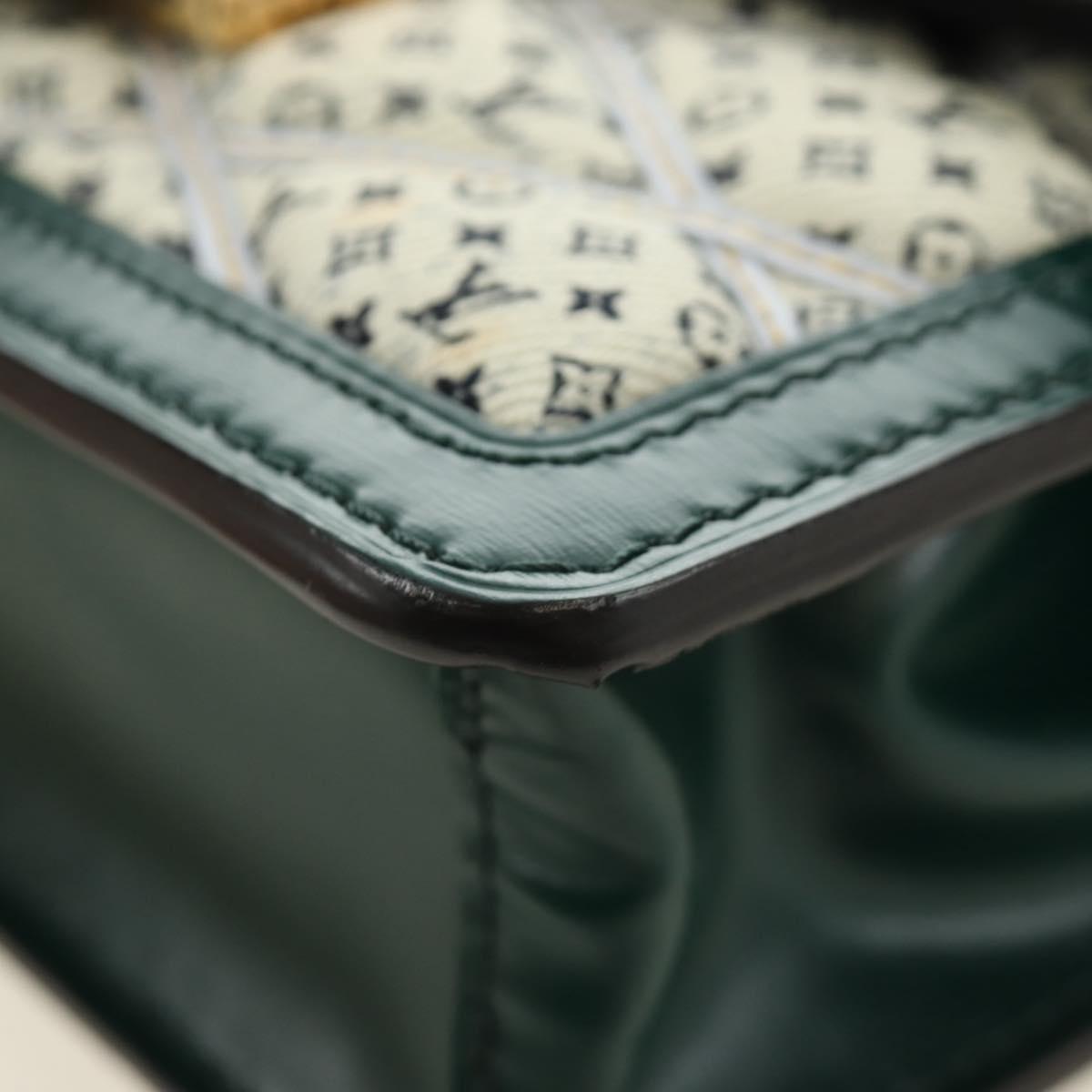 LOUIS VUITTON Monogram Maltage Line Bum Bag Dauphine Green M44724 Auth 189902M