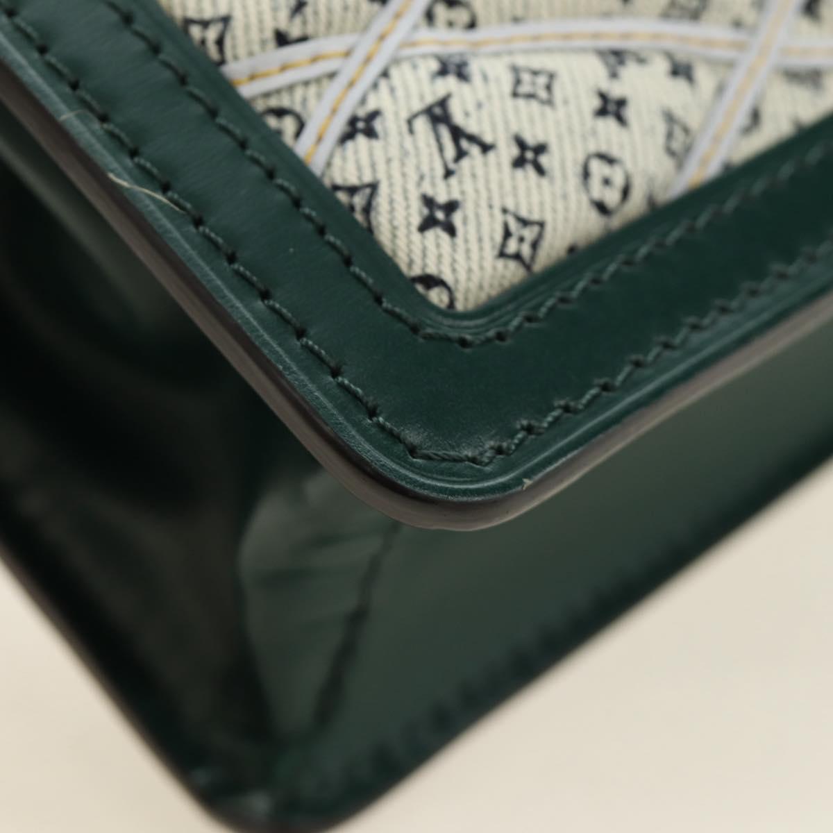 LOUIS VUITTON Monogram Maltage Line Bum Bag Dauphine Green M44724 Auth 189902M