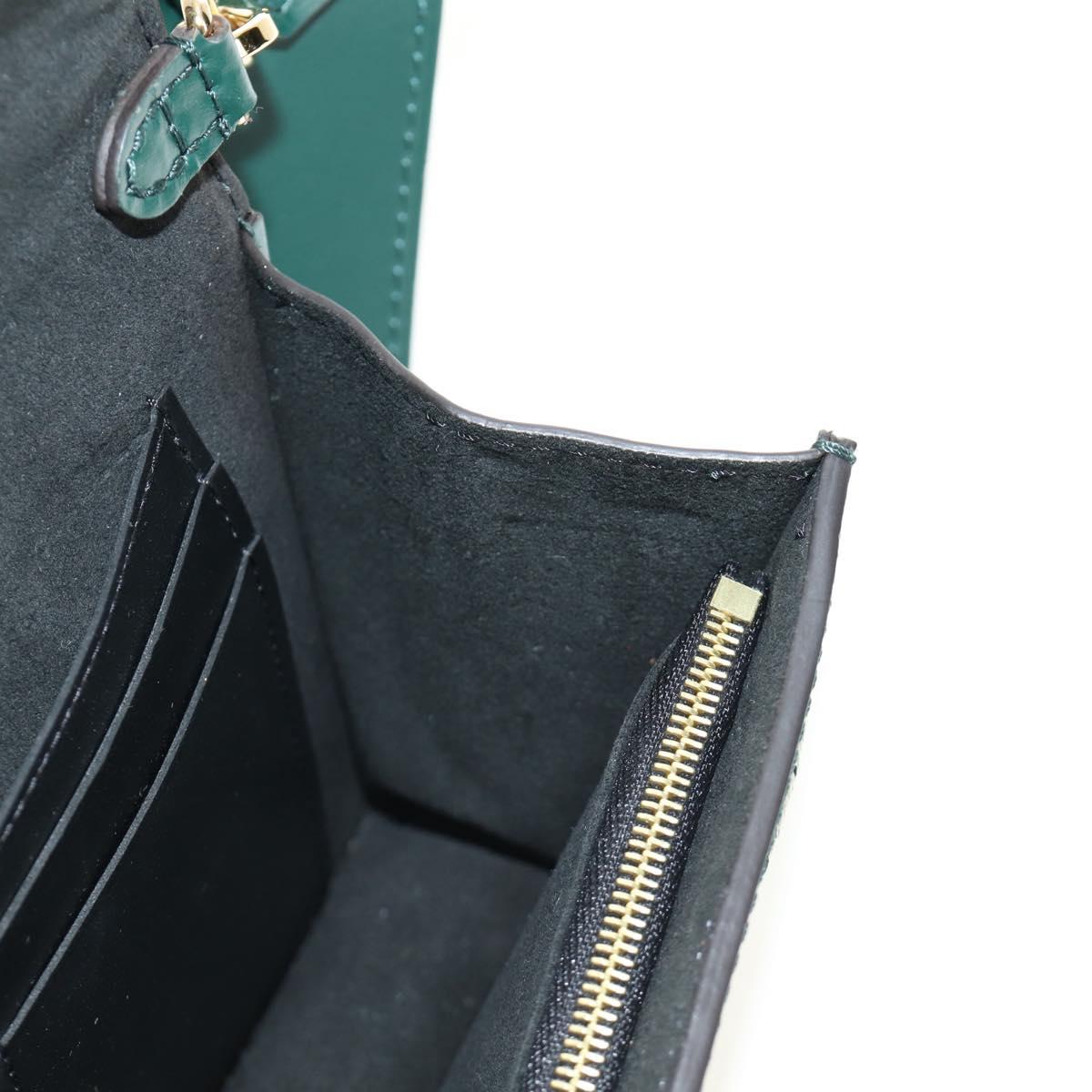 LOUIS VUITTON Monogram Maltage Line Bum Bag Dauphine Green M44724 Auth 189902M
