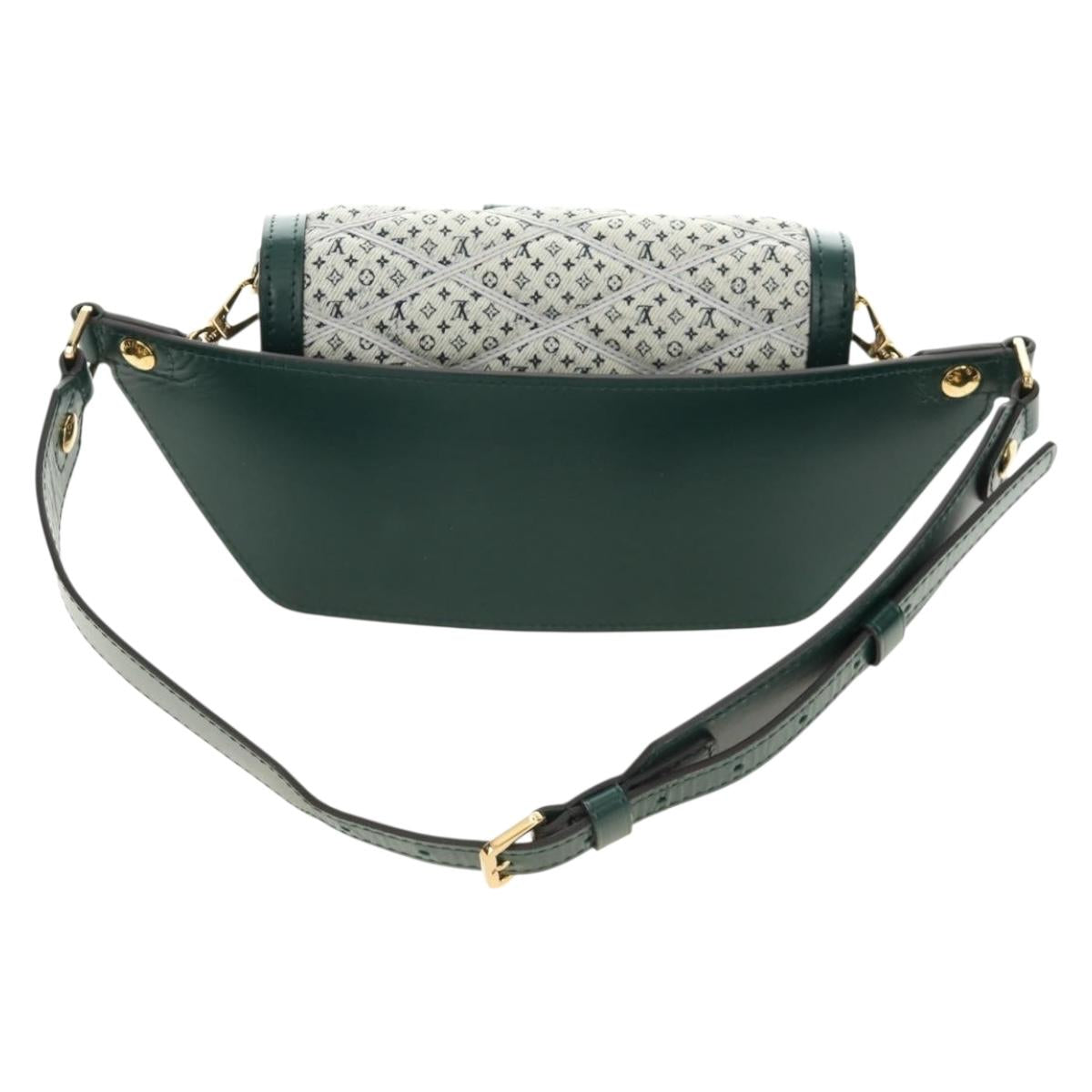 LOUIS VUITTON Monogram Maltage Line Bum Bag Dauphine Green M44724 Auth 189902M