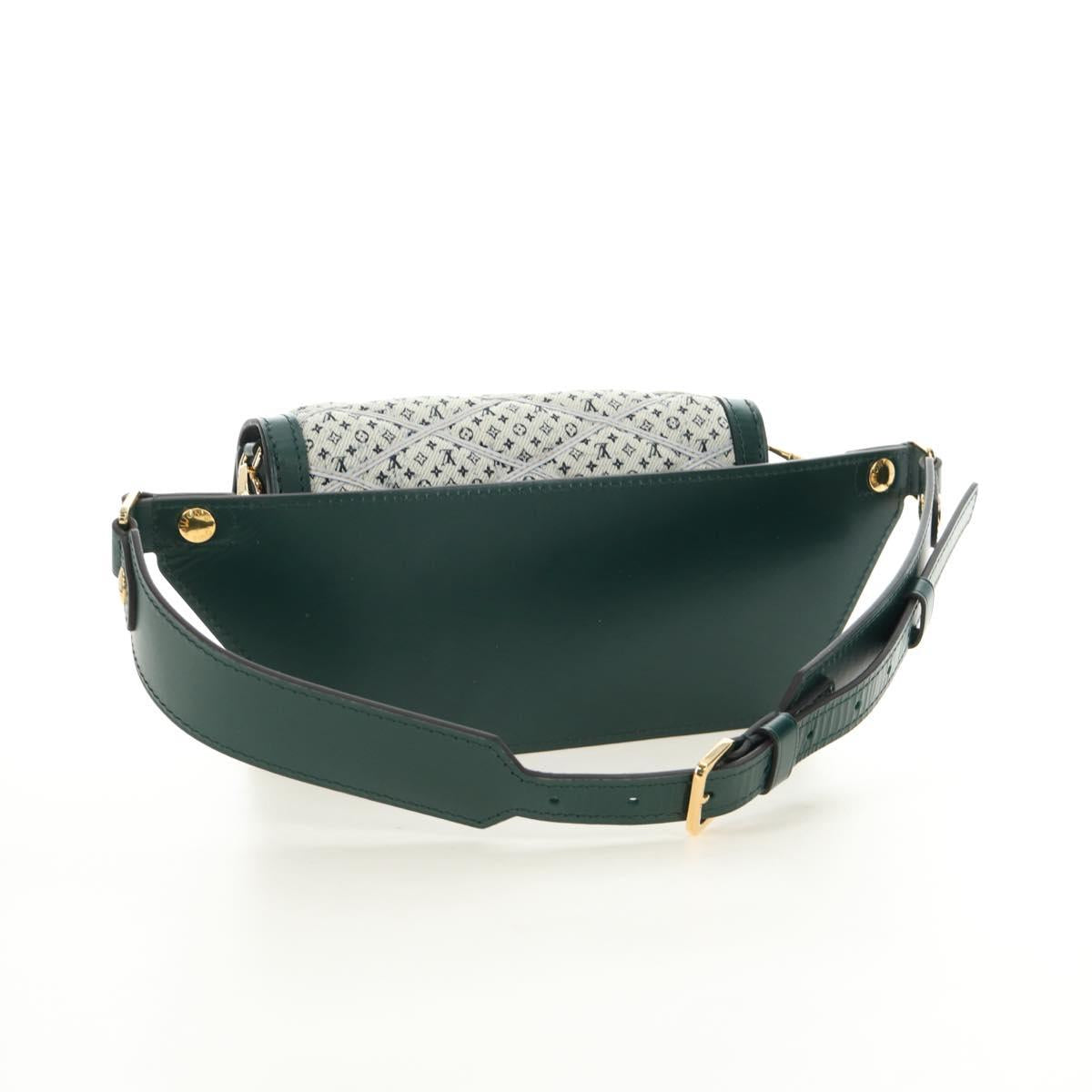 LOUIS VUITTON Monogram Maltage Line Bum Bag Dauphine Green M44724 Auth 189902M