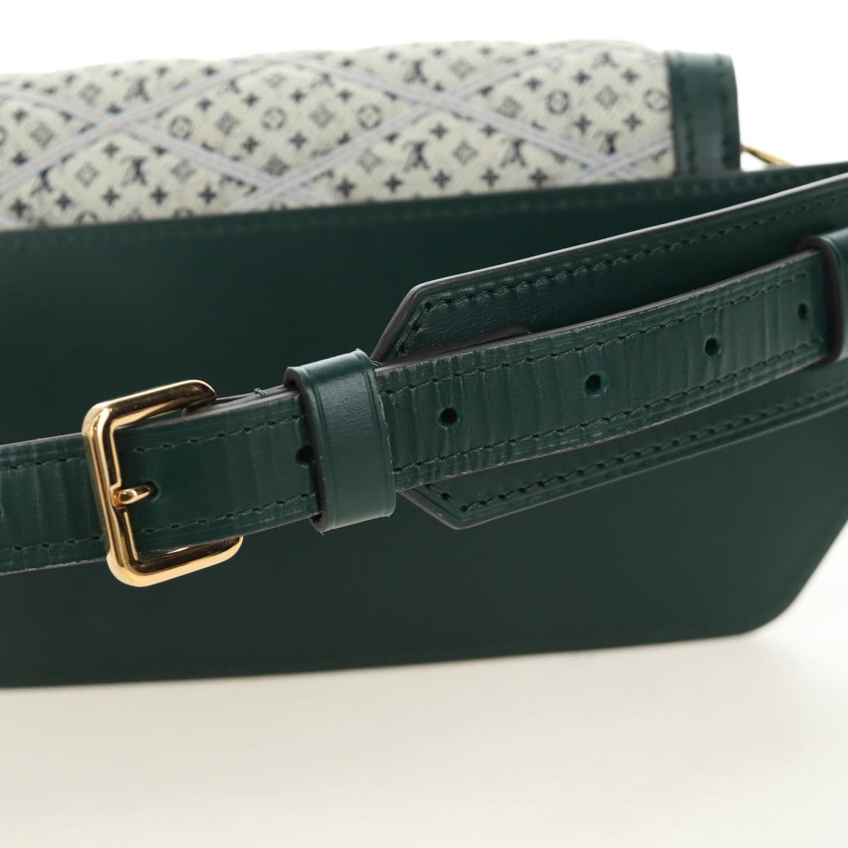 LOUIS VUITTON Monogram Maltage Line Bum Bag Dauphine Green M44724 Auth 189902M