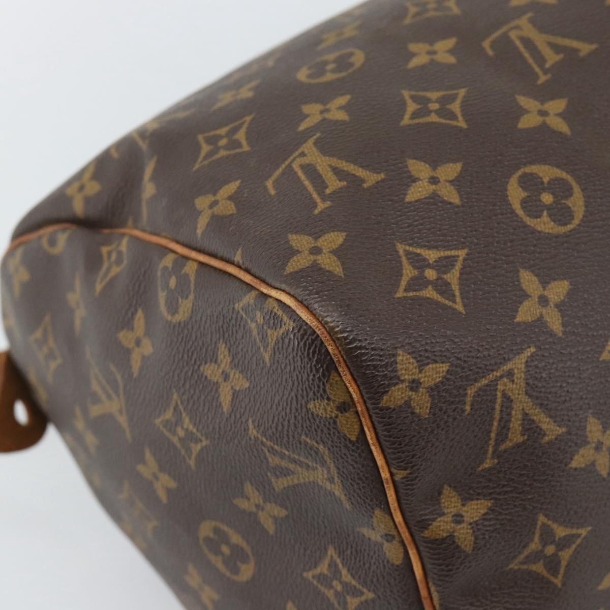 LOUIS VUITTON Monogram Speedy 30 Hand Bag M41526 LV Auth 189903