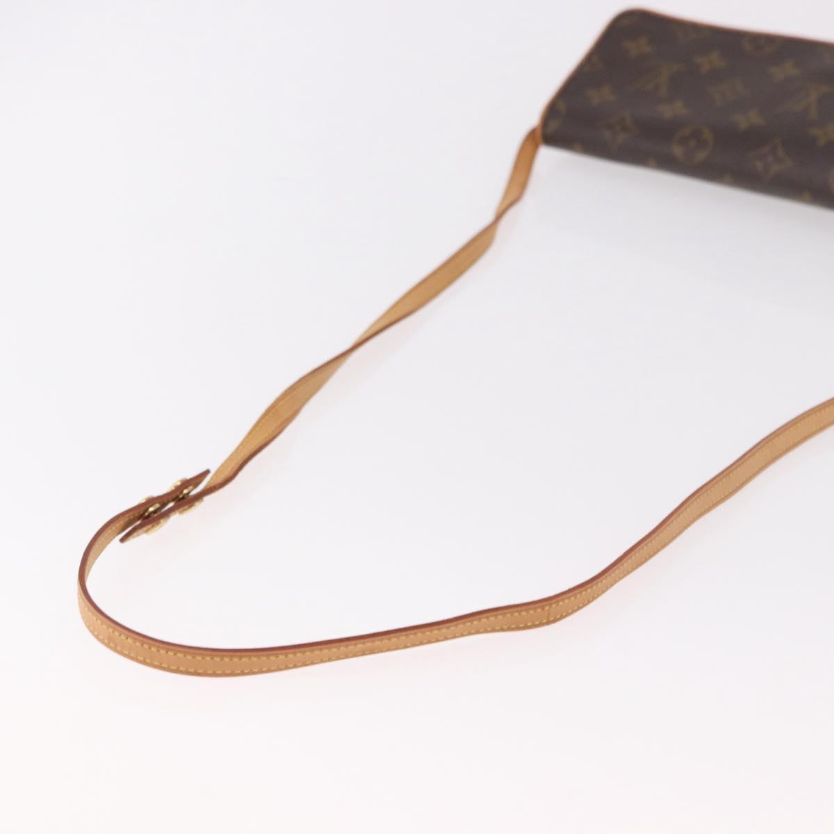 LOUIS VUITTON Monogram Pochette Twin GM Shoulder Bag M51852 LV Auth 189908A