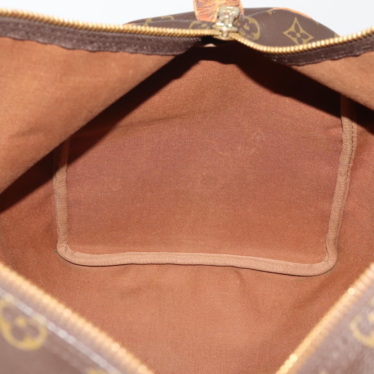 LOUIS VUITTON Monogram Keepall 50 Boston Bag M41426 LV Auth 189909