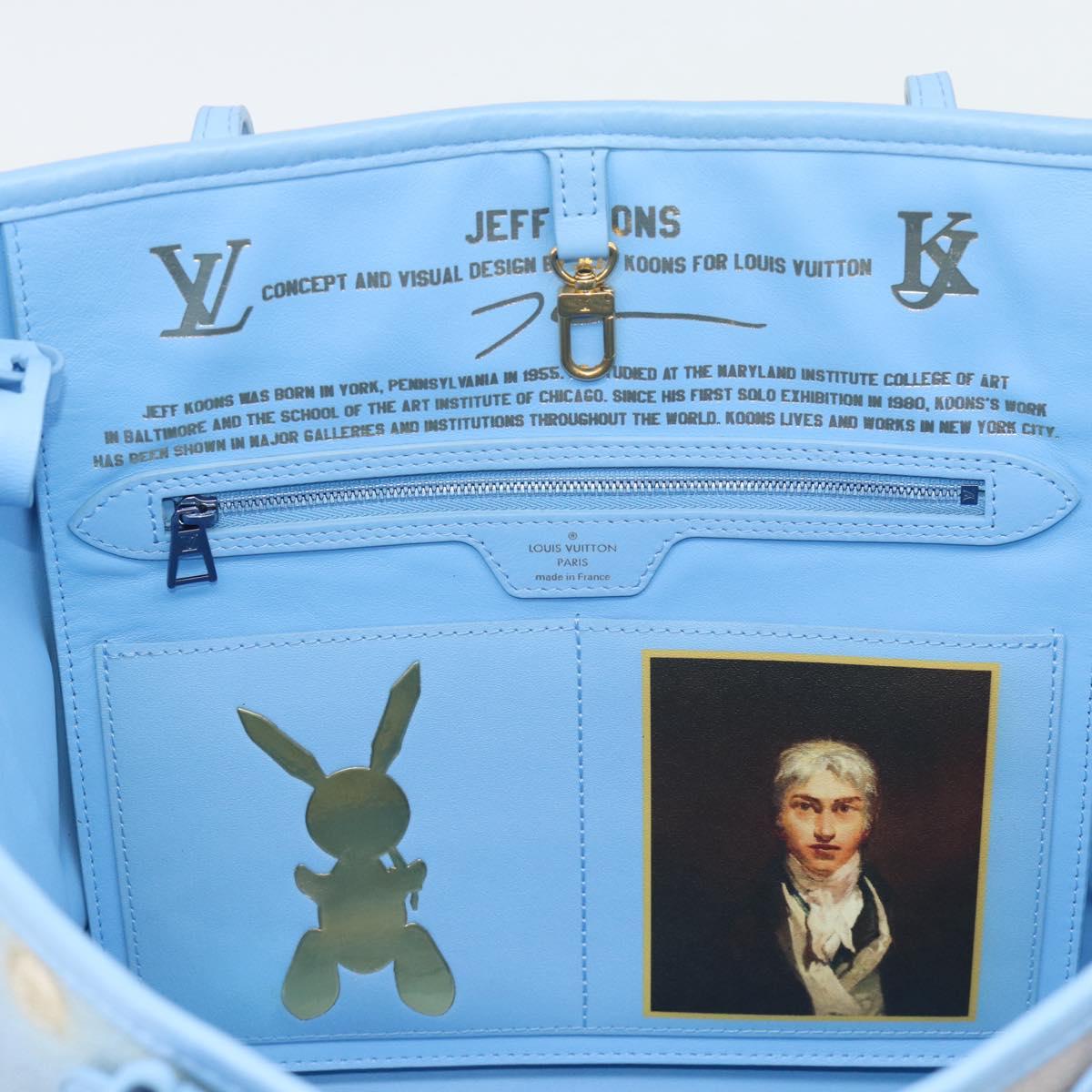 LOUIS VUITTON Masters Collection TURNER Neverfull MM Bag M43318 Auth 189911SM