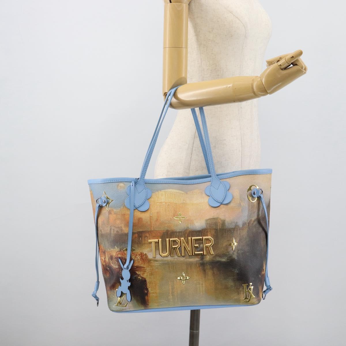 LOUIS VUITTON Masters Collection TURNER Neverfull MM Bag M43318 Auth 189911SM