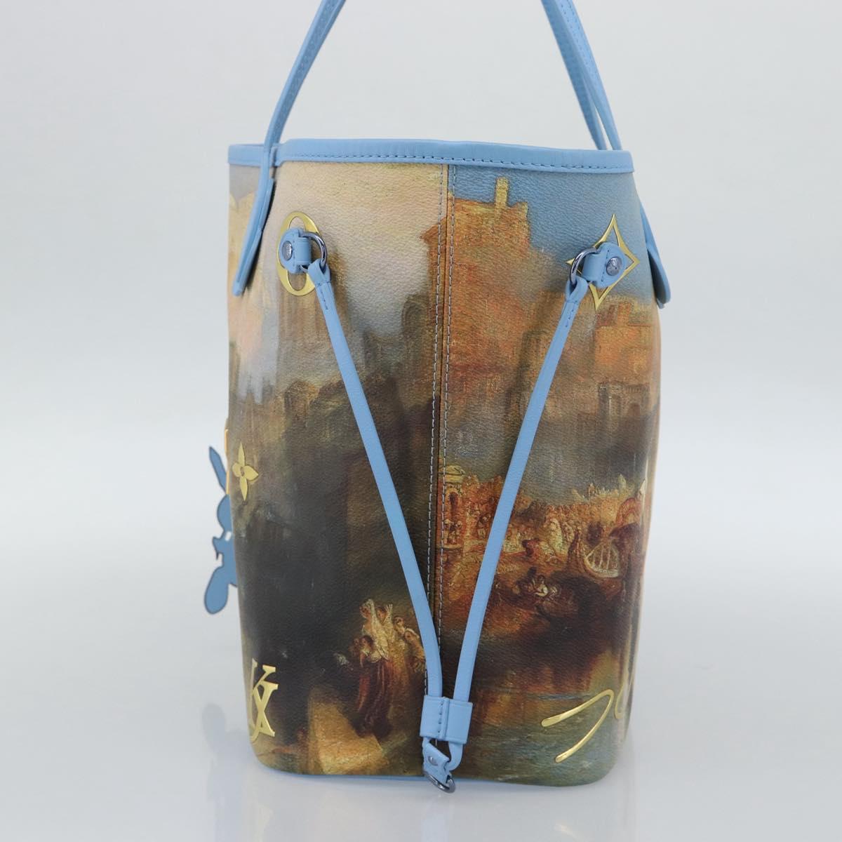 LOUIS VUITTON Masters Collection TURNER Neverfull MM Bag M43318 Auth 189911SM