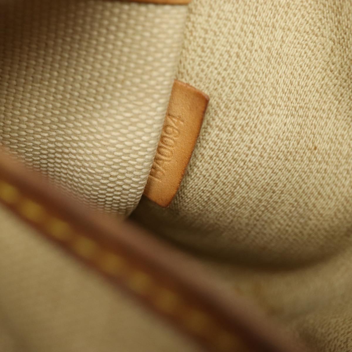 LOUIS VUITTON Monogram Trouville Hand Bag M42228 LV Auth 189923