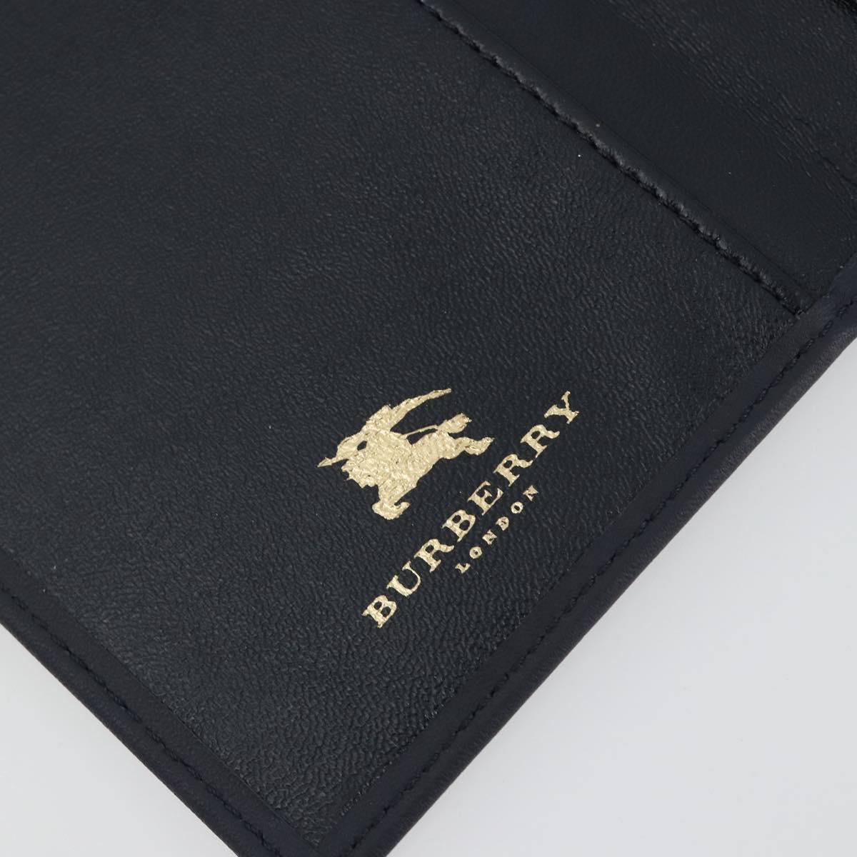 BURBERRY Nova Check Day Planner Cover Canvas Navy Auth 189993A