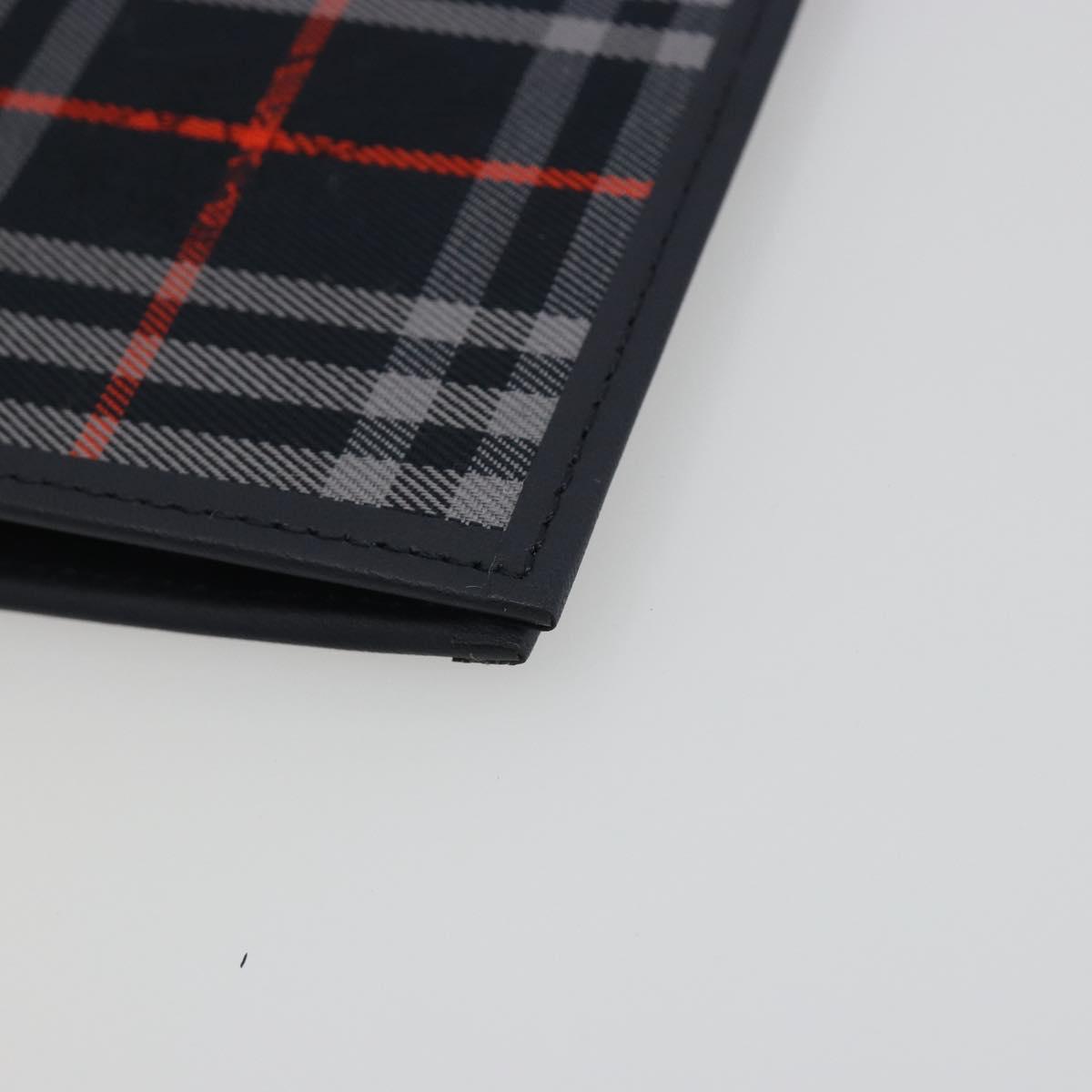 BURBERRY Nova Check Day Planner Cover Canvas Navy Auth 189993A