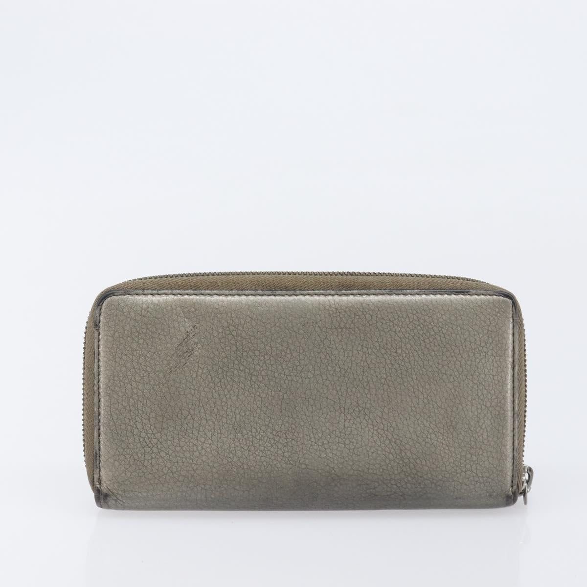 GUCCI GG Canvas Wallet PVC Leather 5 Set Beige Brown black Auth 190013