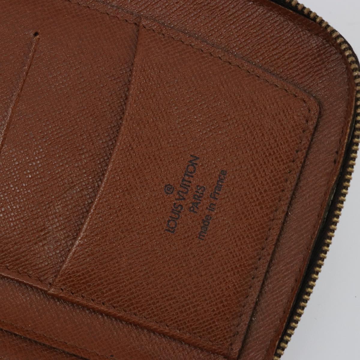 LOUIS VUITTON Monogram Agenda Jeode Travel Case M62950 LV Auth 190029