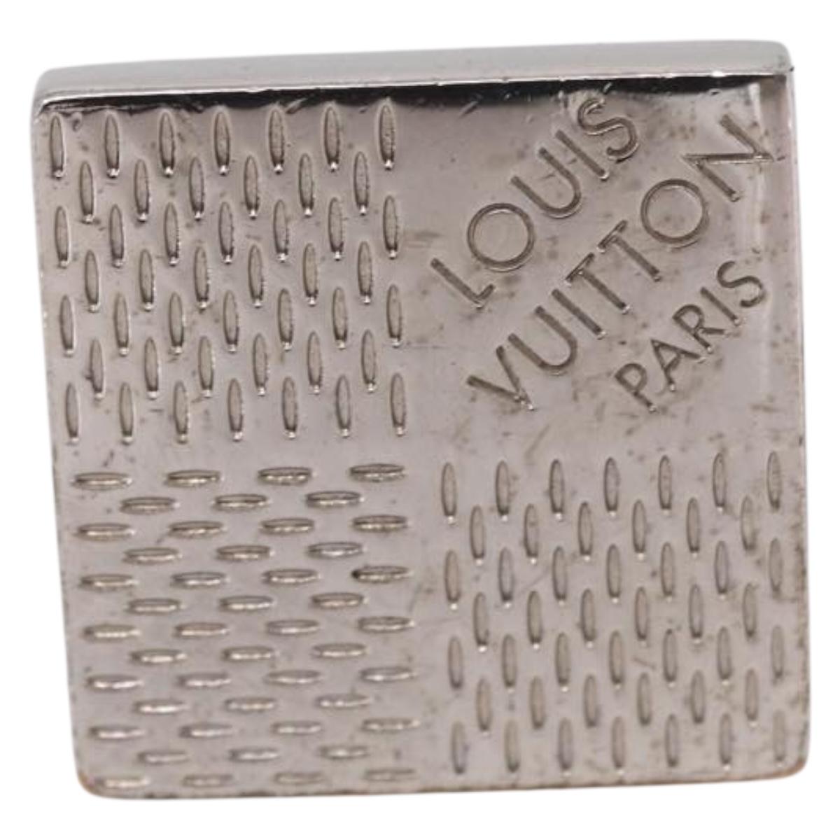 LOUIS VUITTON Damier Graphite Buton de Manchette Cuffs LV Auth 190032
