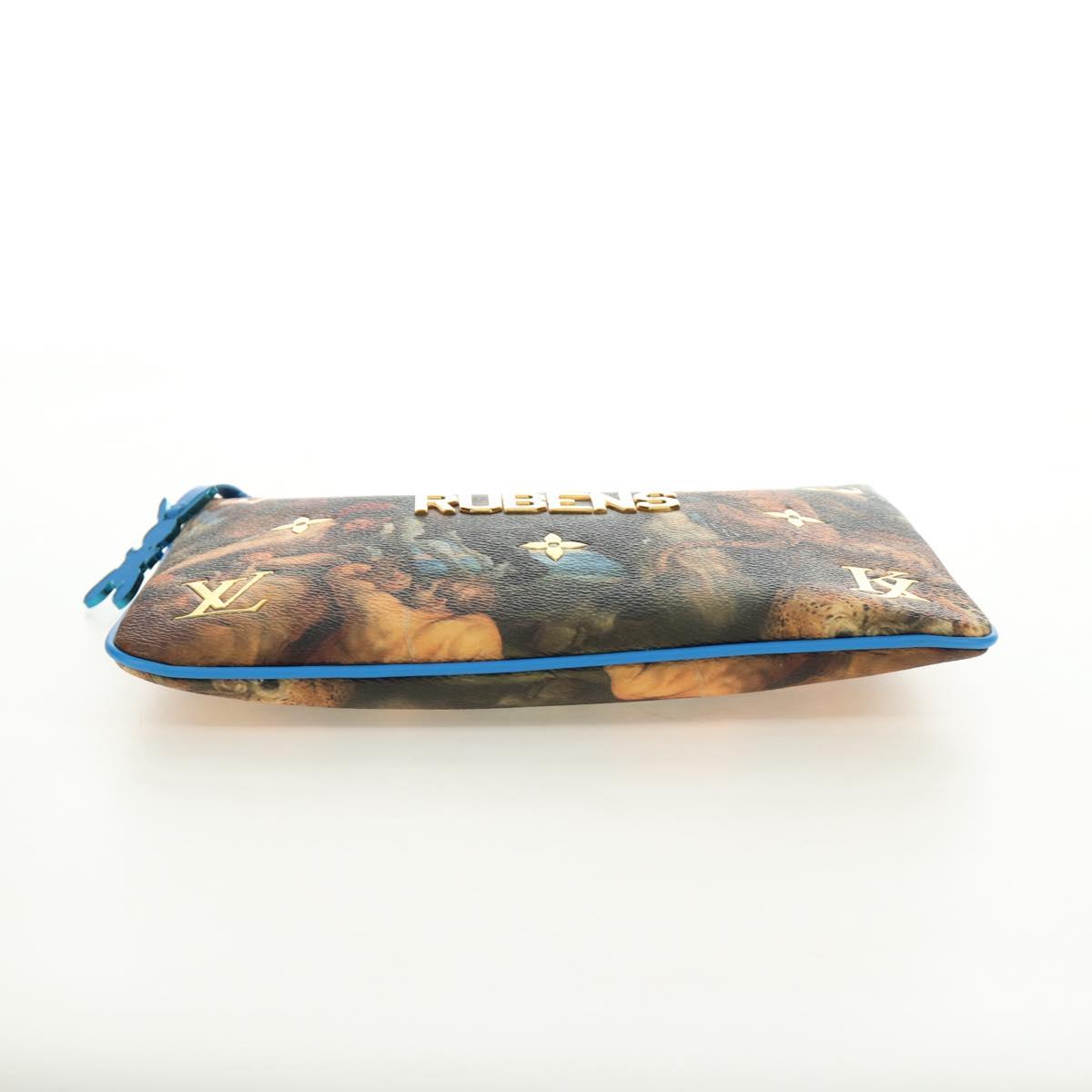 LOUIS VUITTON Monogram Celty Pochette Plat Pouch Rubens M64617 LV Auth 190039SM