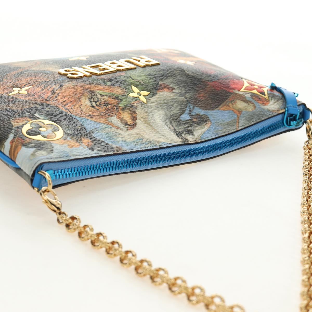 LOUIS VUITTON Monogram Celty Pochette Plat Pouch Rubens M64617 LV Auth 190039SM