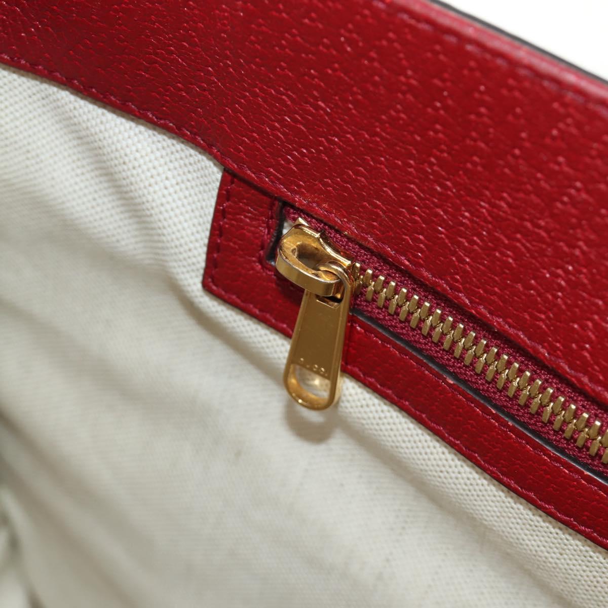 GUCCI GUCCI × Doraemon Micro GG Supreme Bag PVC 2way Beige 653952 Auth 190041M