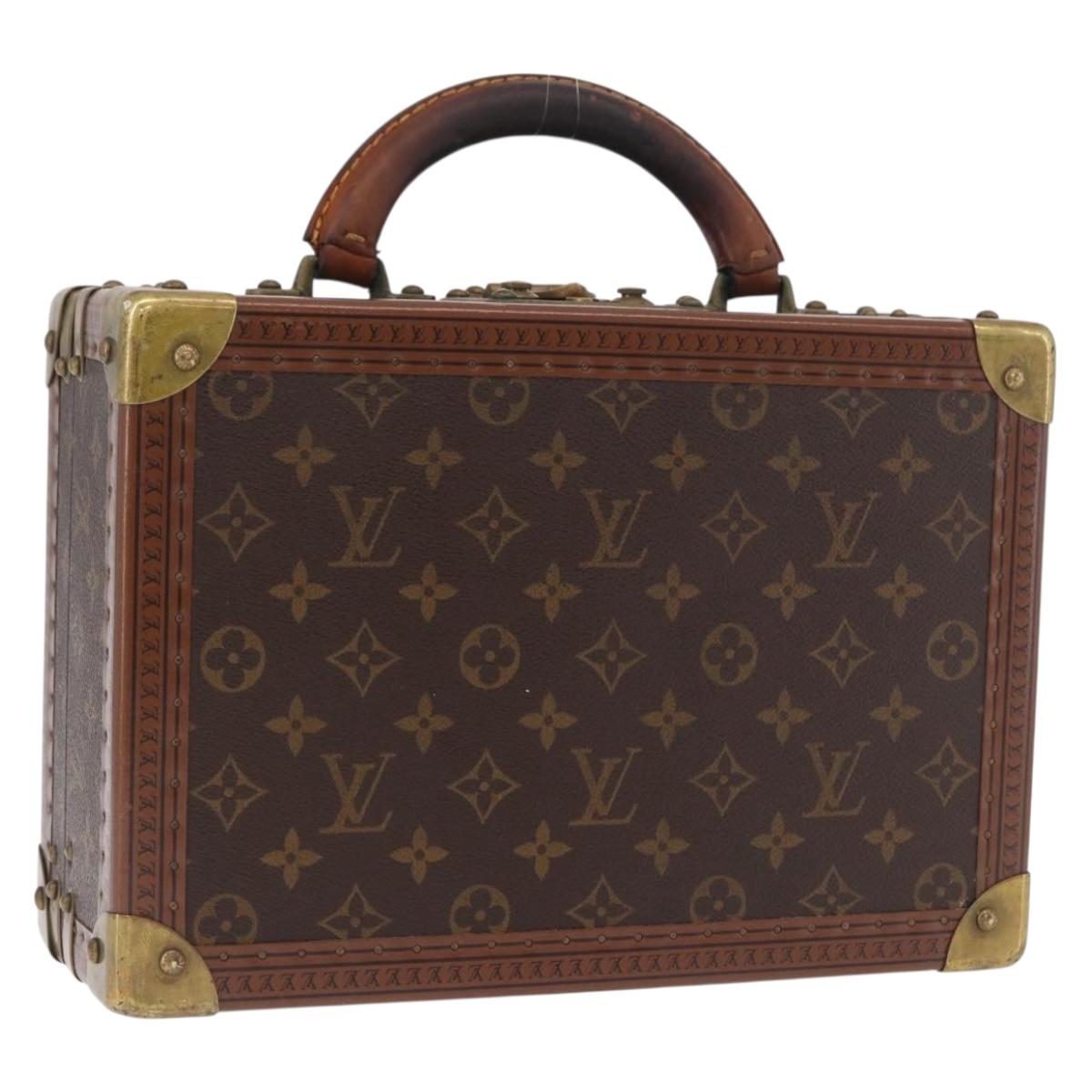 LOUIS VUITTON Monogram Cotville 30 Trunk LV Auth 190055V