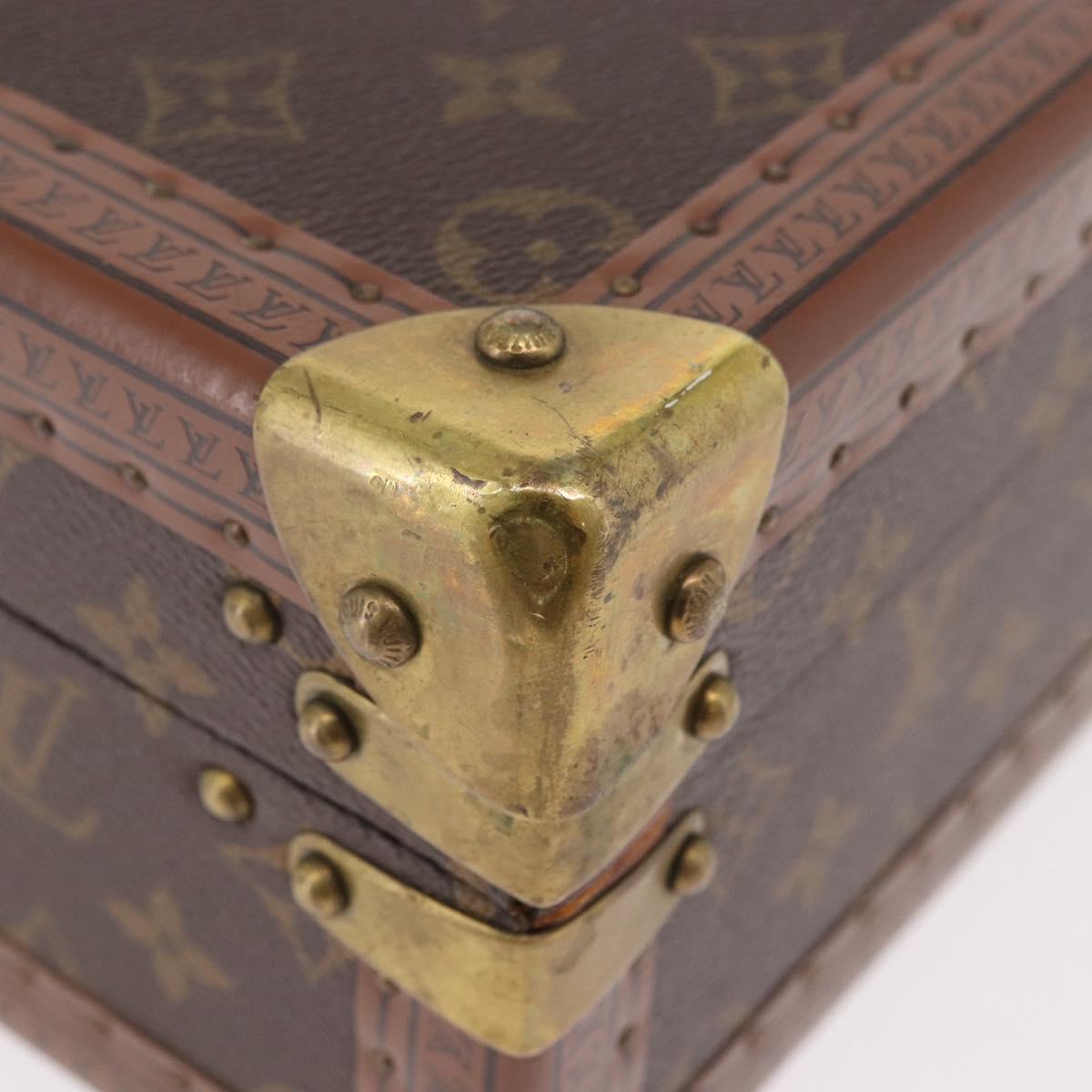 LOUIS VUITTON Monogram Cotville 30 Trunk LV Auth 190055V