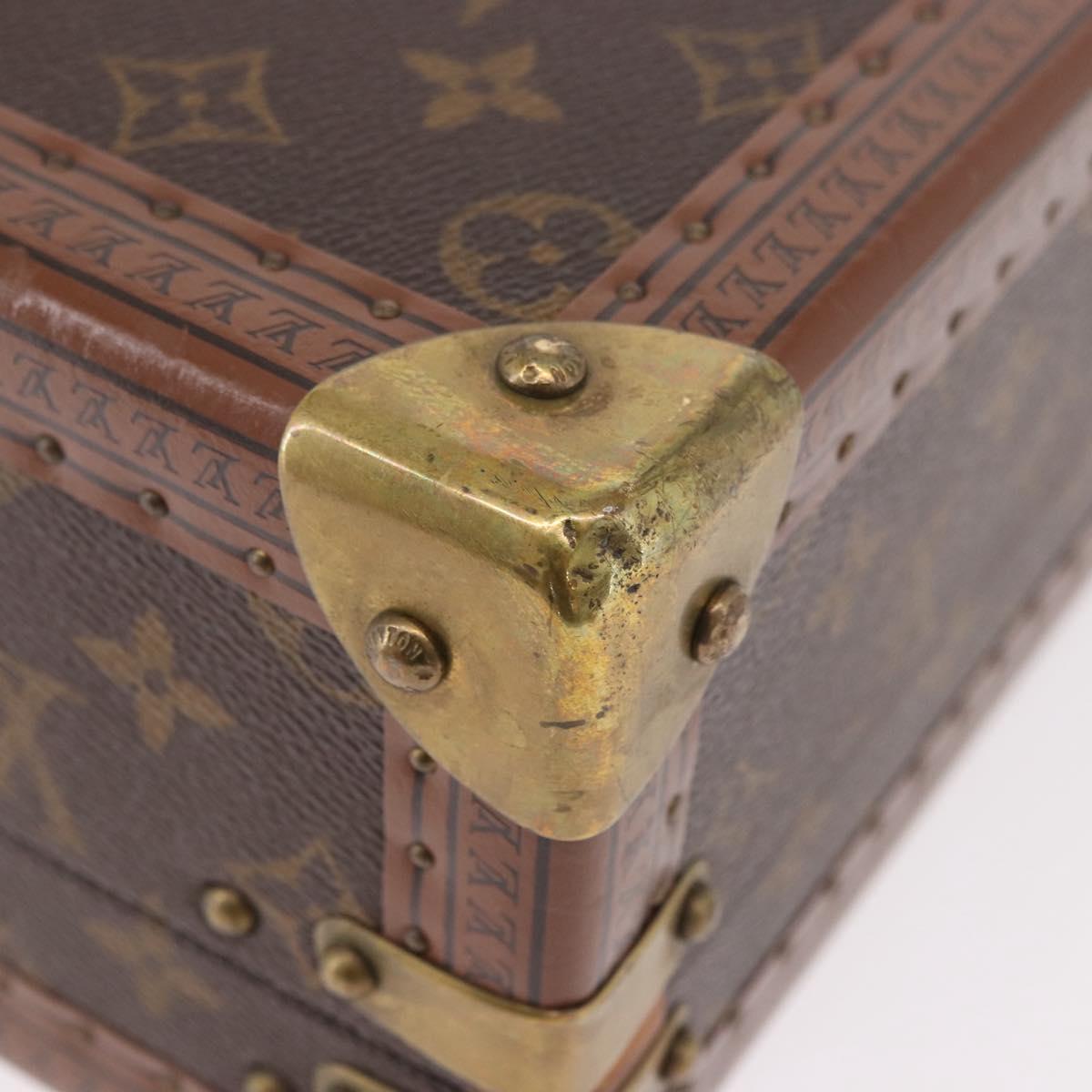 LOUIS VUITTON Monogram Cotville 30 Trunk LV Auth 190055V