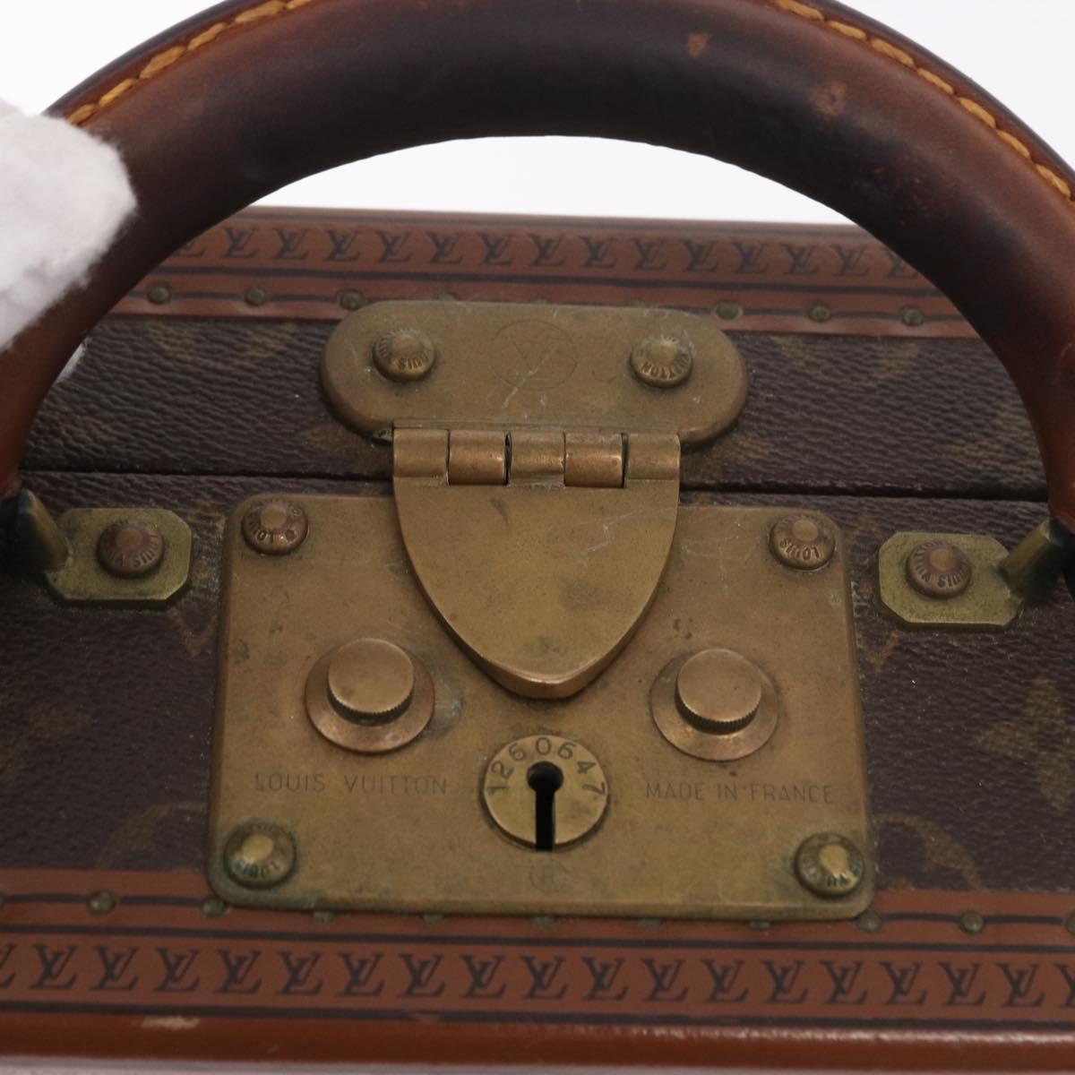 LOUIS VUITTON Monogram Cotville 30 Trunk LV Auth 190055V