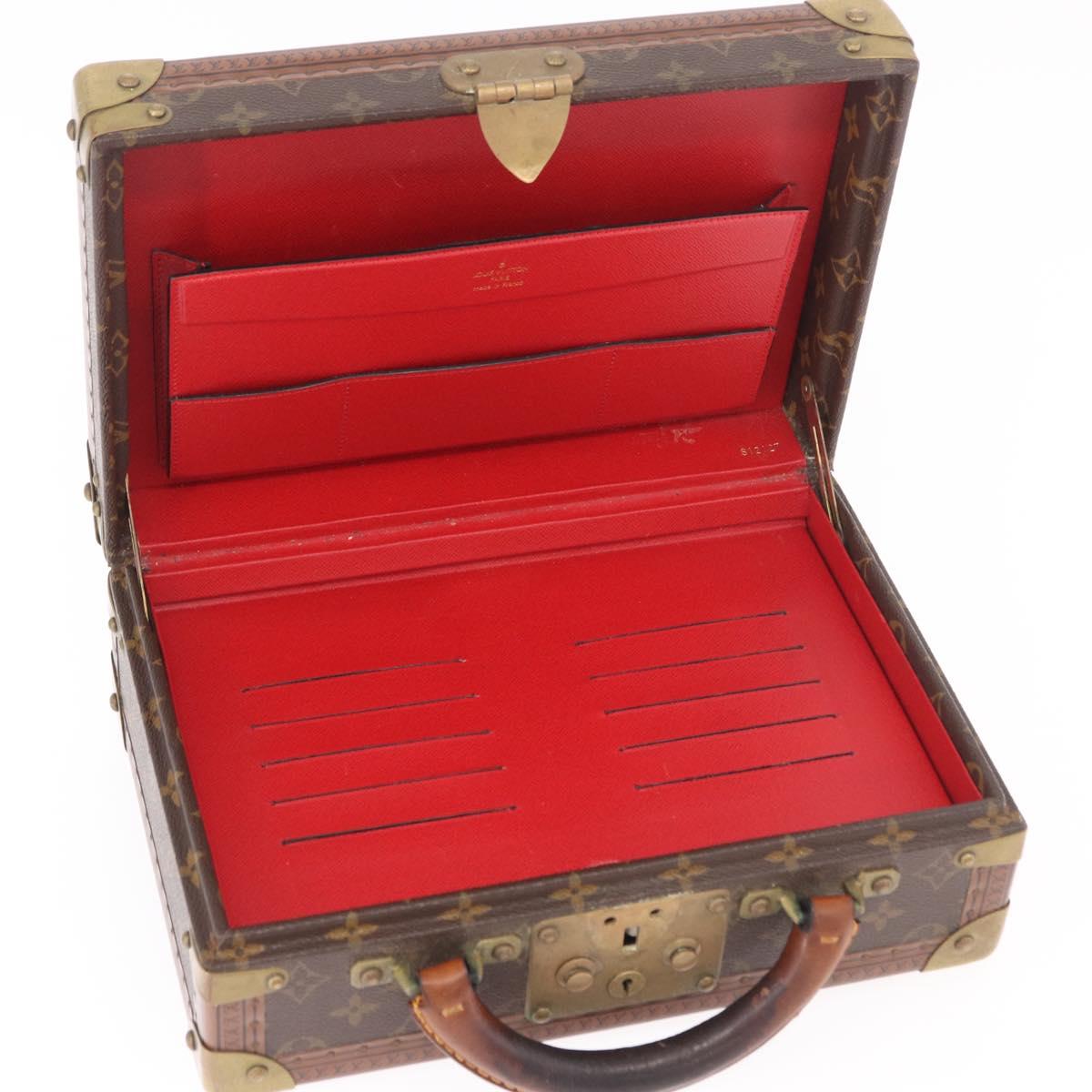 LOUIS VUITTON Monogram Cotville 30 Trunk LV Auth 190055V