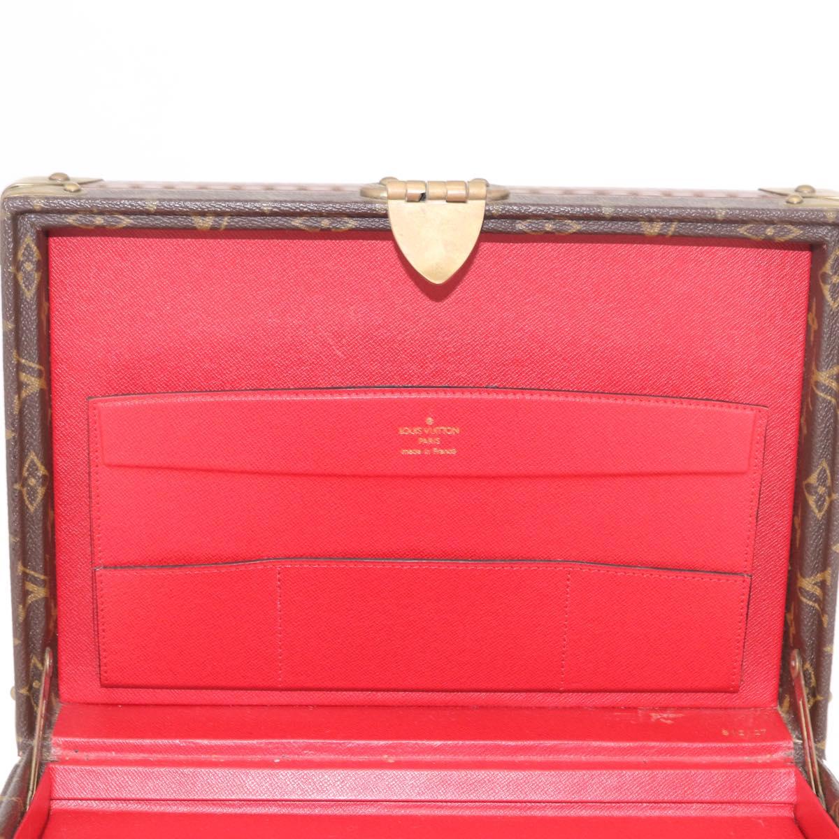 LOUIS VUITTON Monogram Cotville 30 Trunk LV Auth 190055V
