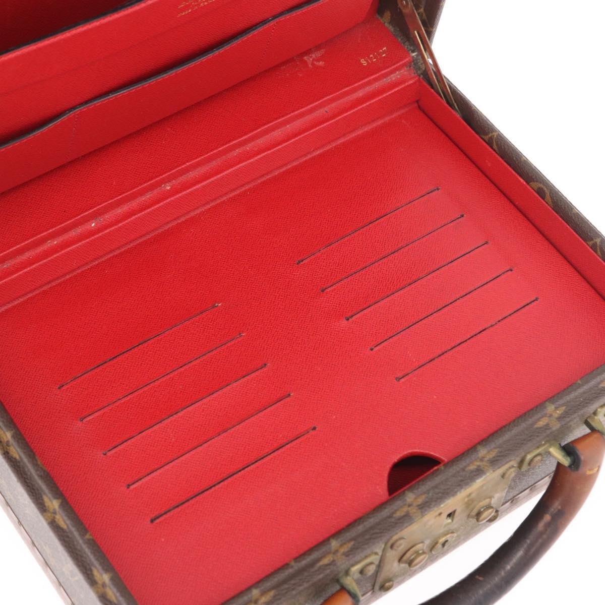 LOUIS VUITTON Monogram Cotville 30 Trunk LV Auth 190055V