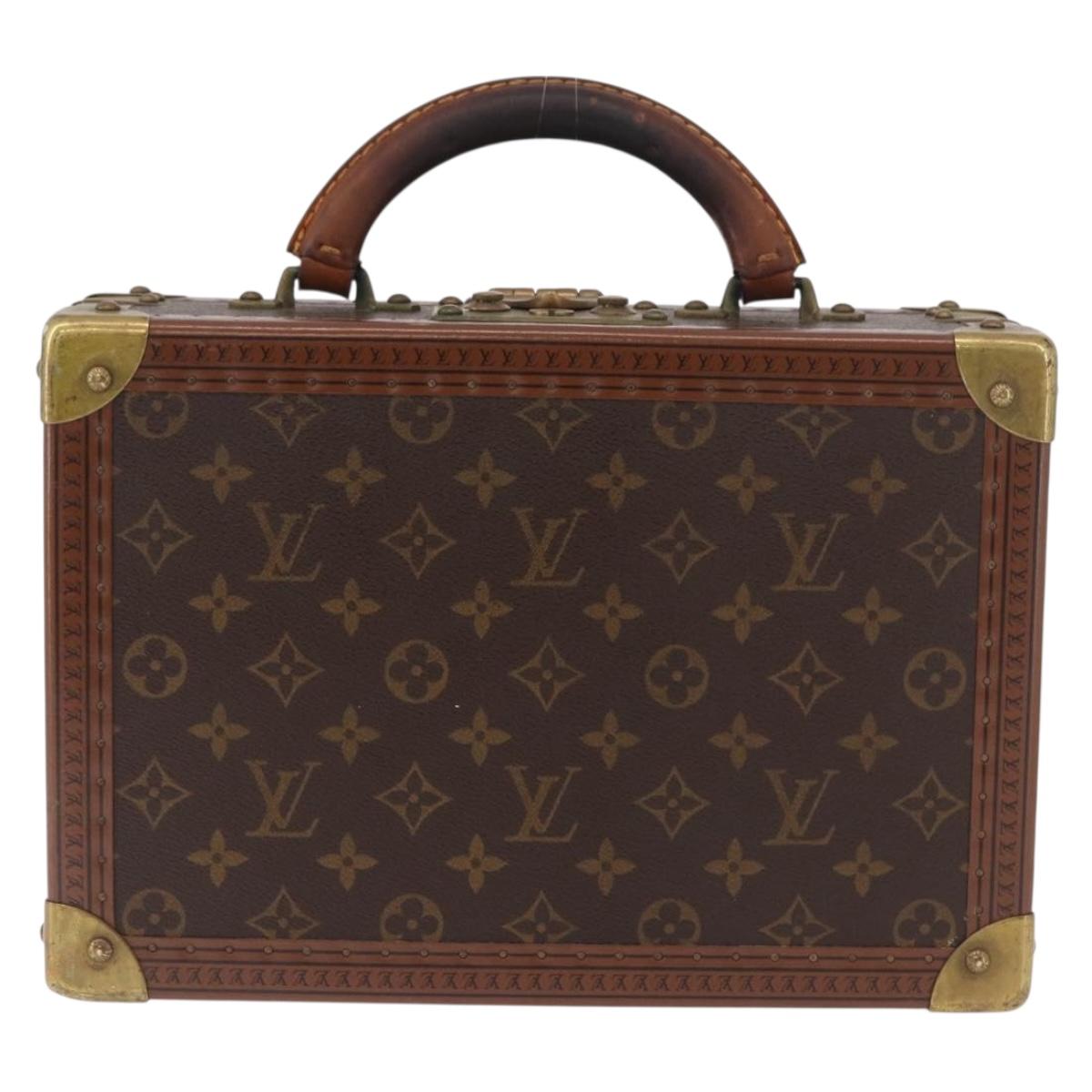 LOUIS VUITTON Monogram Cotville 30 Trunk LV Auth 190055V