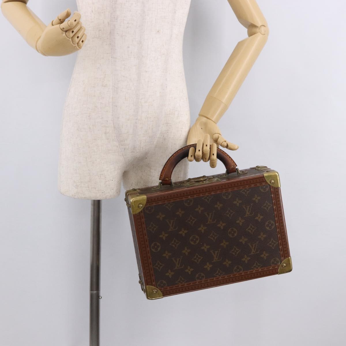 LOUIS VUITTON Monogram Cotville 30 Trunk LV Auth 190055V