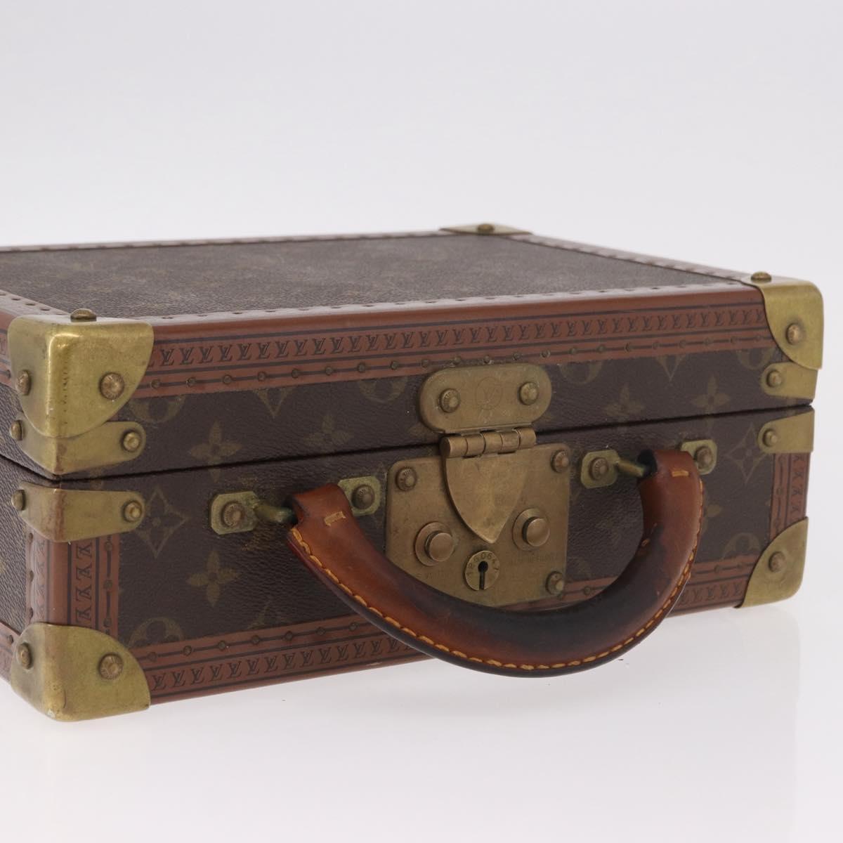 LOUIS VUITTON Monogram Cotville 30 Trunk LV Auth 190055V