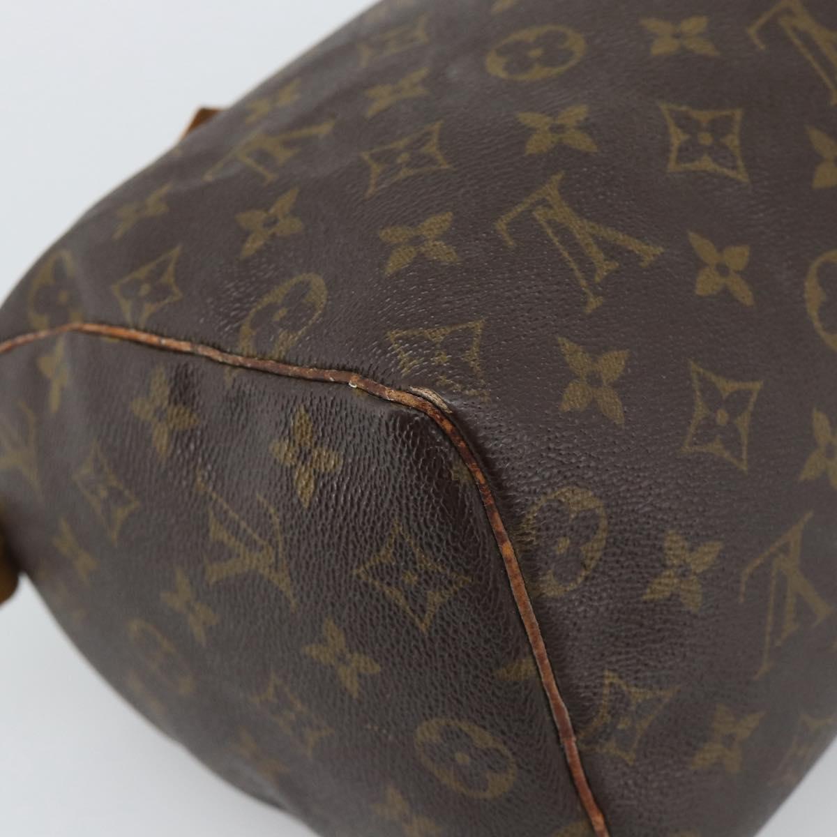 LOUIS VUITTON Monogram Speedy 25 Hand Bag M41528 LV Auth 190071