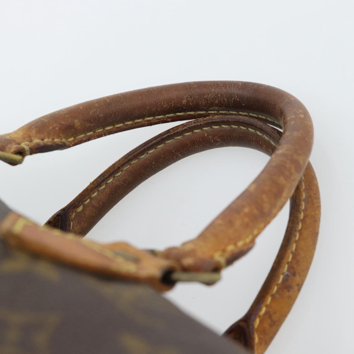 LOUIS VUITTON Monogram Speedy 25 Hand Bag M41528 LV Auth 190071