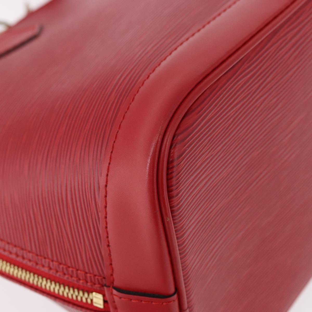 LOUIS VUITTON Epi Alma Hand Bag Castilian Red M52147 LV Auth 190072V