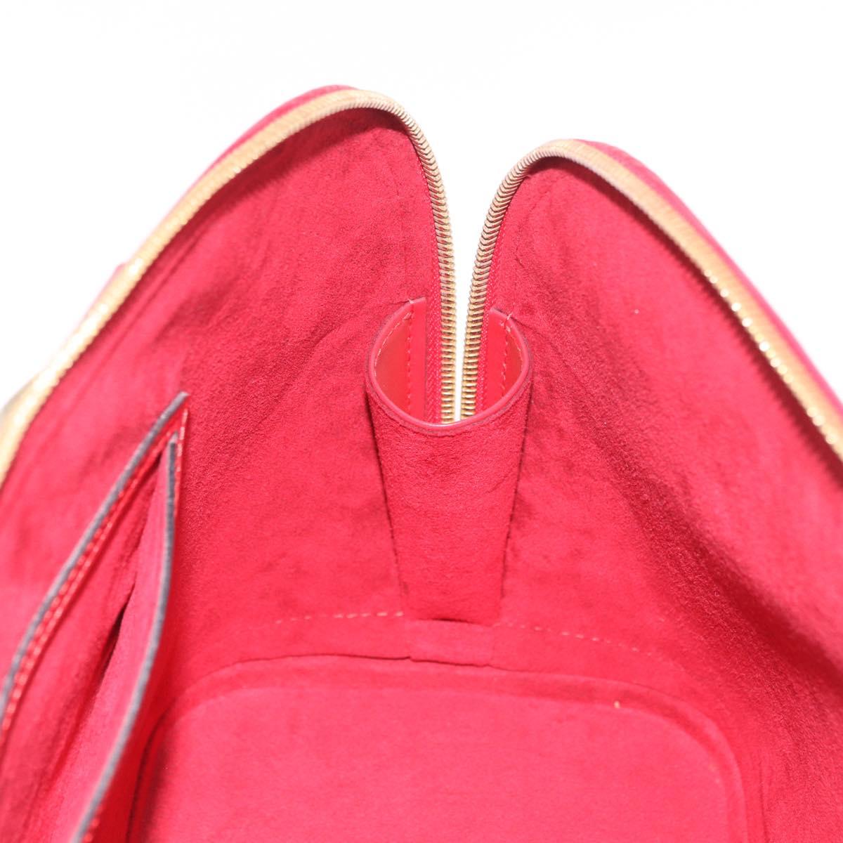 LOUIS VUITTON Epi Alma Hand Bag Castilian Red M52147 LV Auth 190072V