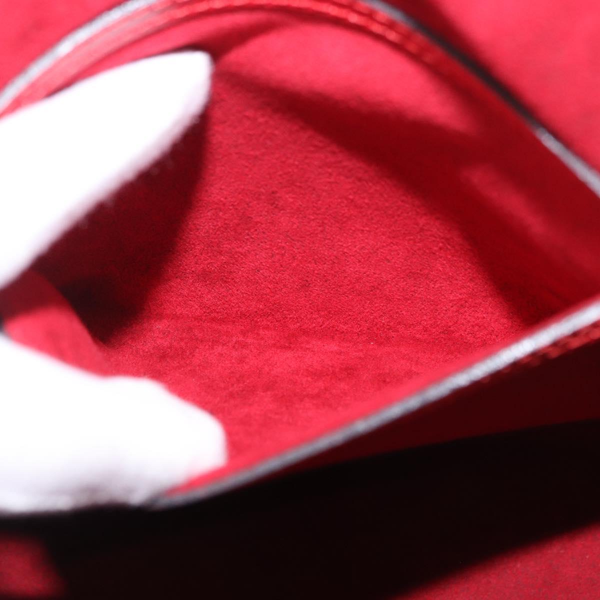 LOUIS VUITTON Epi Alma Hand Bag Castilian Red M52147 LV Auth 190072V