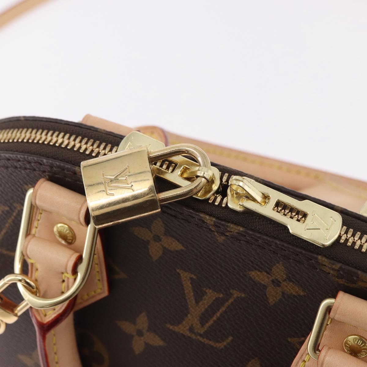 LOUIS VUITTON Monogram Alma BB Hand Bag 2way M53152 LV Auth 190077SAM