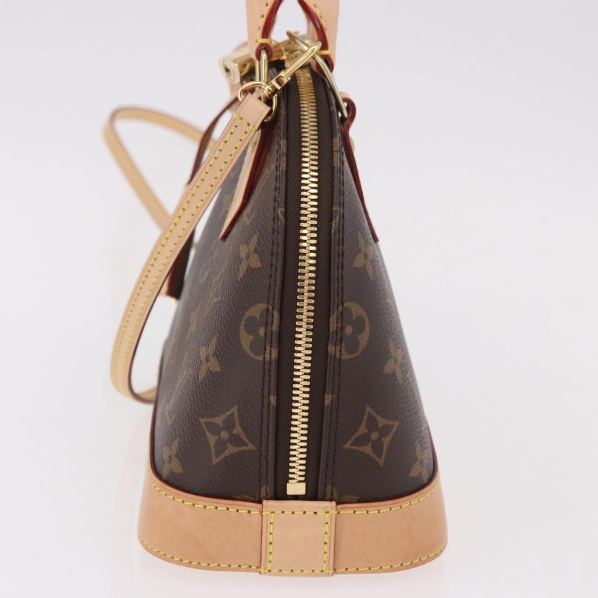 LOUIS VUITTON Monogram Alma BB Hand Bag 2way M53152 LV Auth 190077SAM