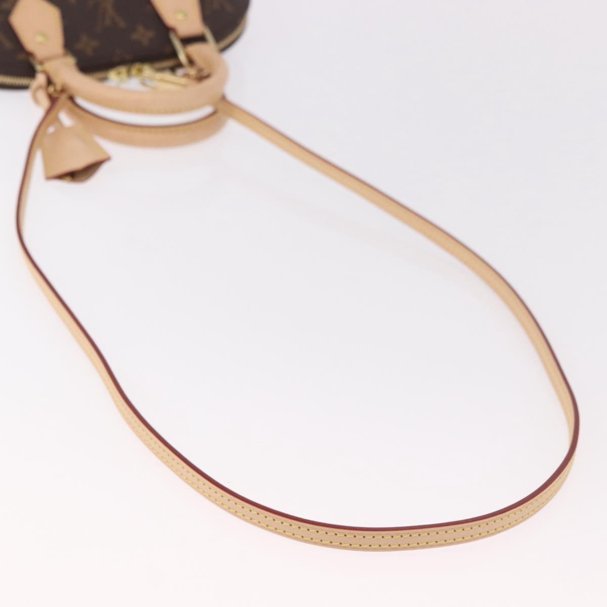 LOUIS VUITTON Monogram Alma BB Hand Bag 2way M53152 LV Auth 190077SAM
