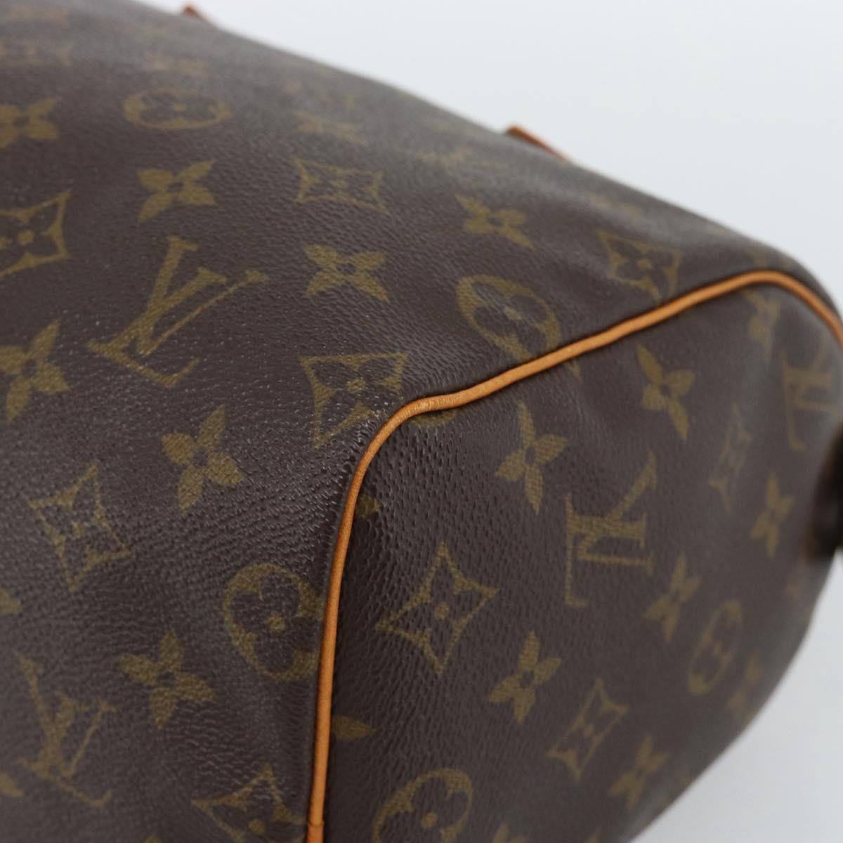 LOUIS VUITTON Monogram Speedy 25 Hand Bag M41528 LV Auth 190084A