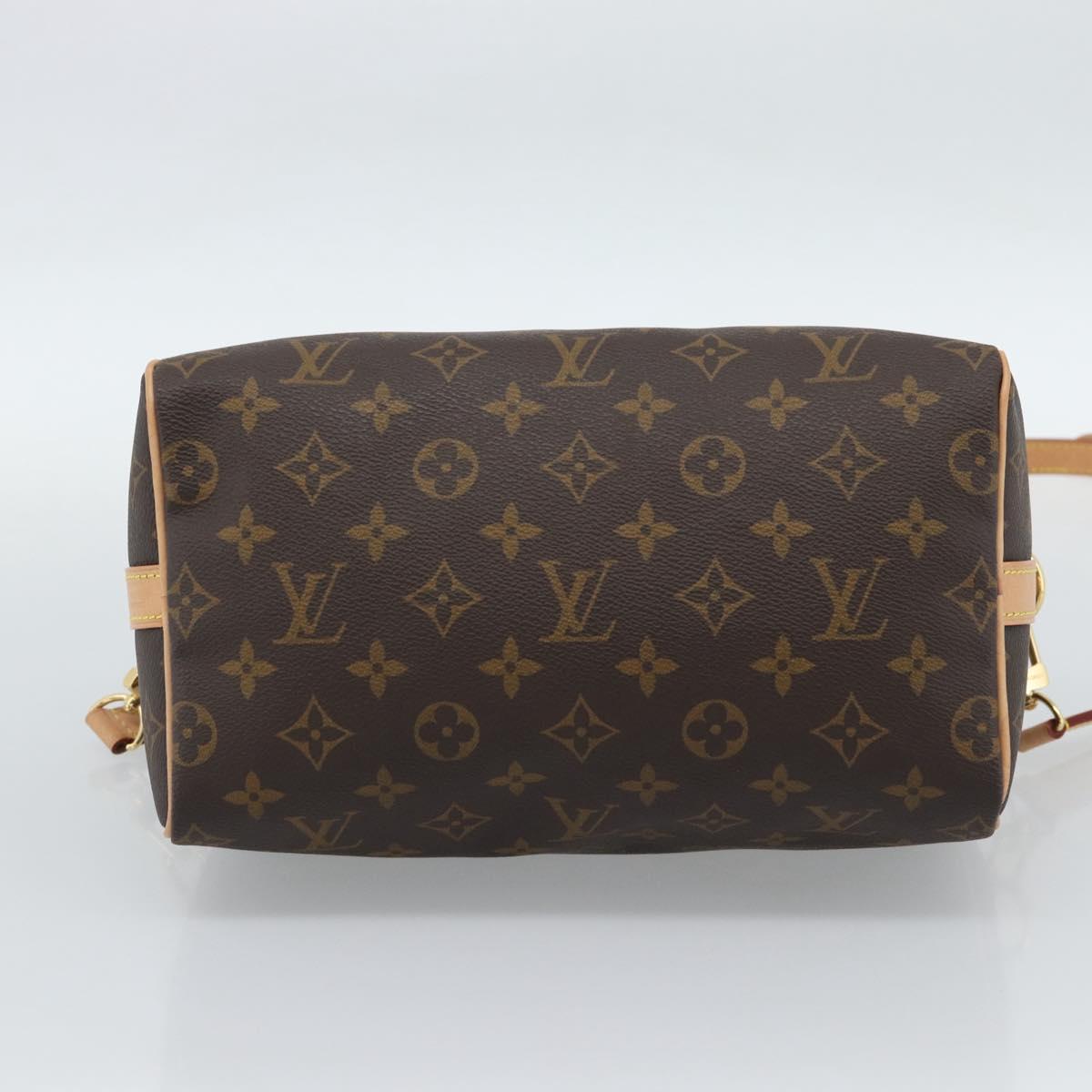 LOUIS VUITTON Monogram Speedy Bandouliere 25 Hand Bag 2way M45948 Auth 190087SAM