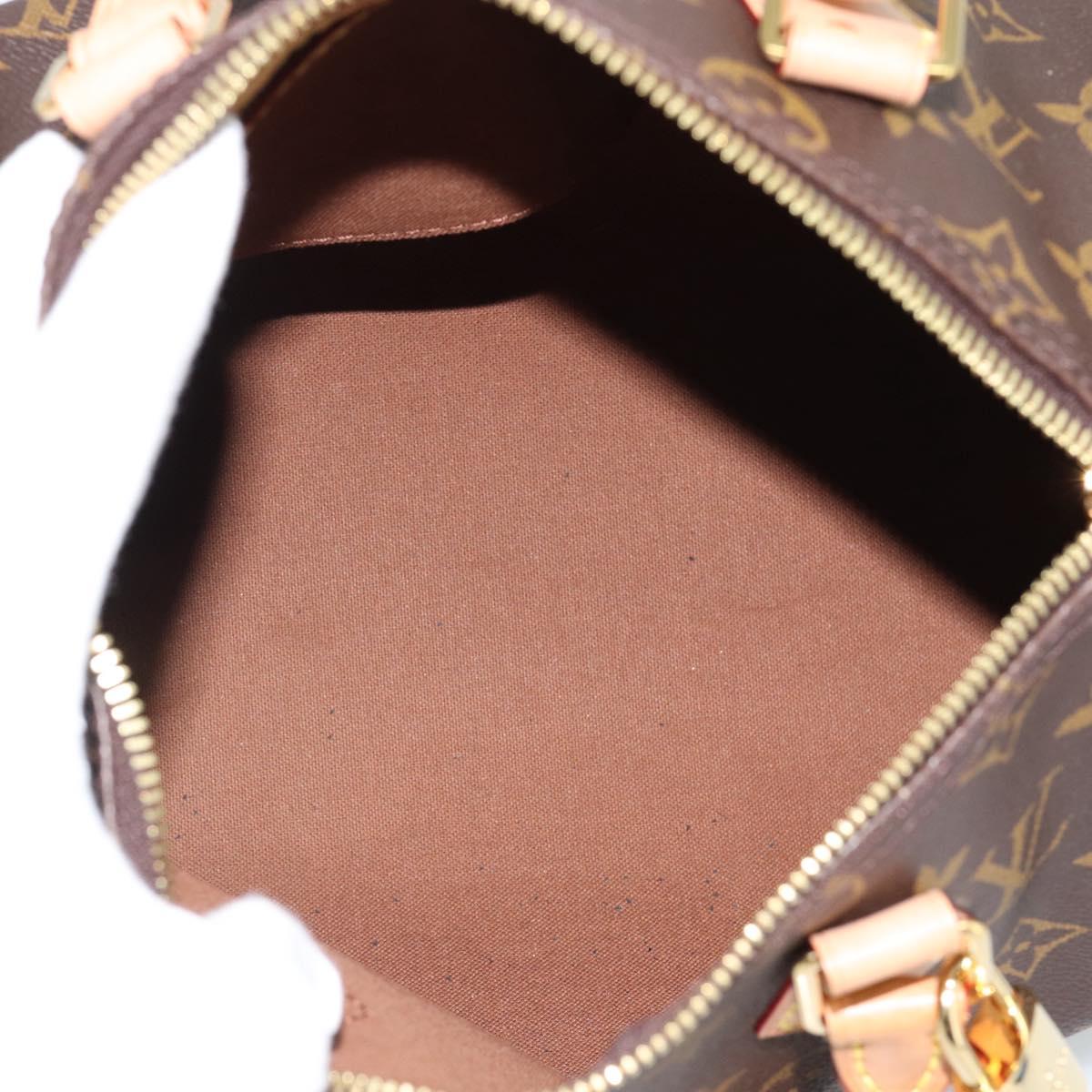 LOUIS VUITTON Monogram Speedy Bandouliere 25 Hand Bag 2way M45948 Auth 190087SAM