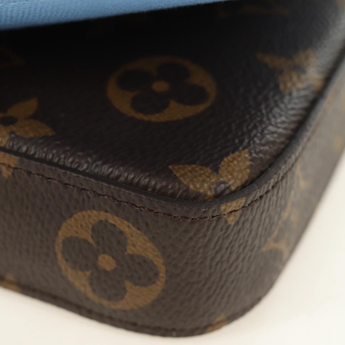 LOUIS VUITTON Monogram Vivienne Pochette Felice Bag M80992 LV Auth 190096SAM