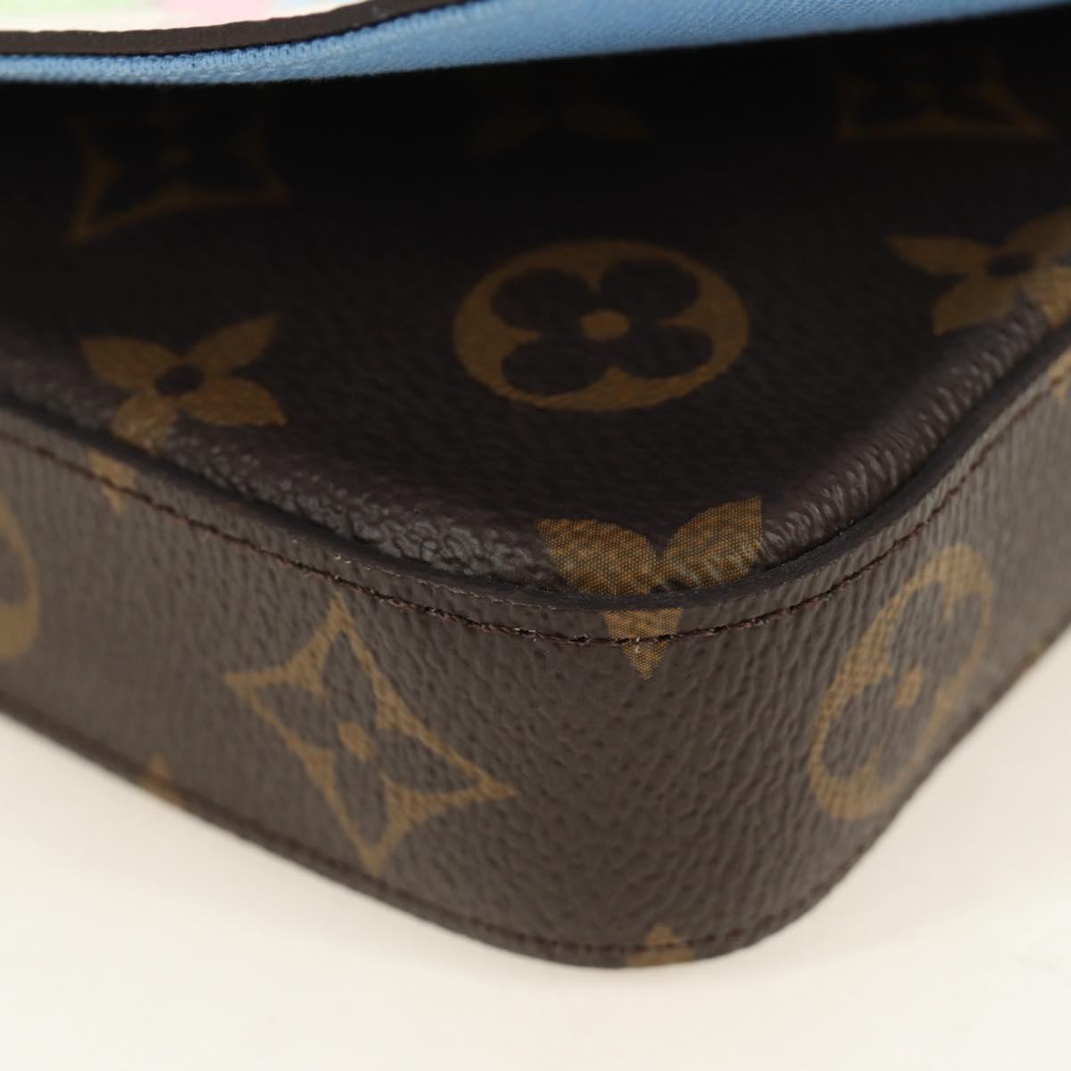 LOUIS VUITTON Monogram Vivienne Pochette Felice Bag M80992 LV Auth 190096SAM