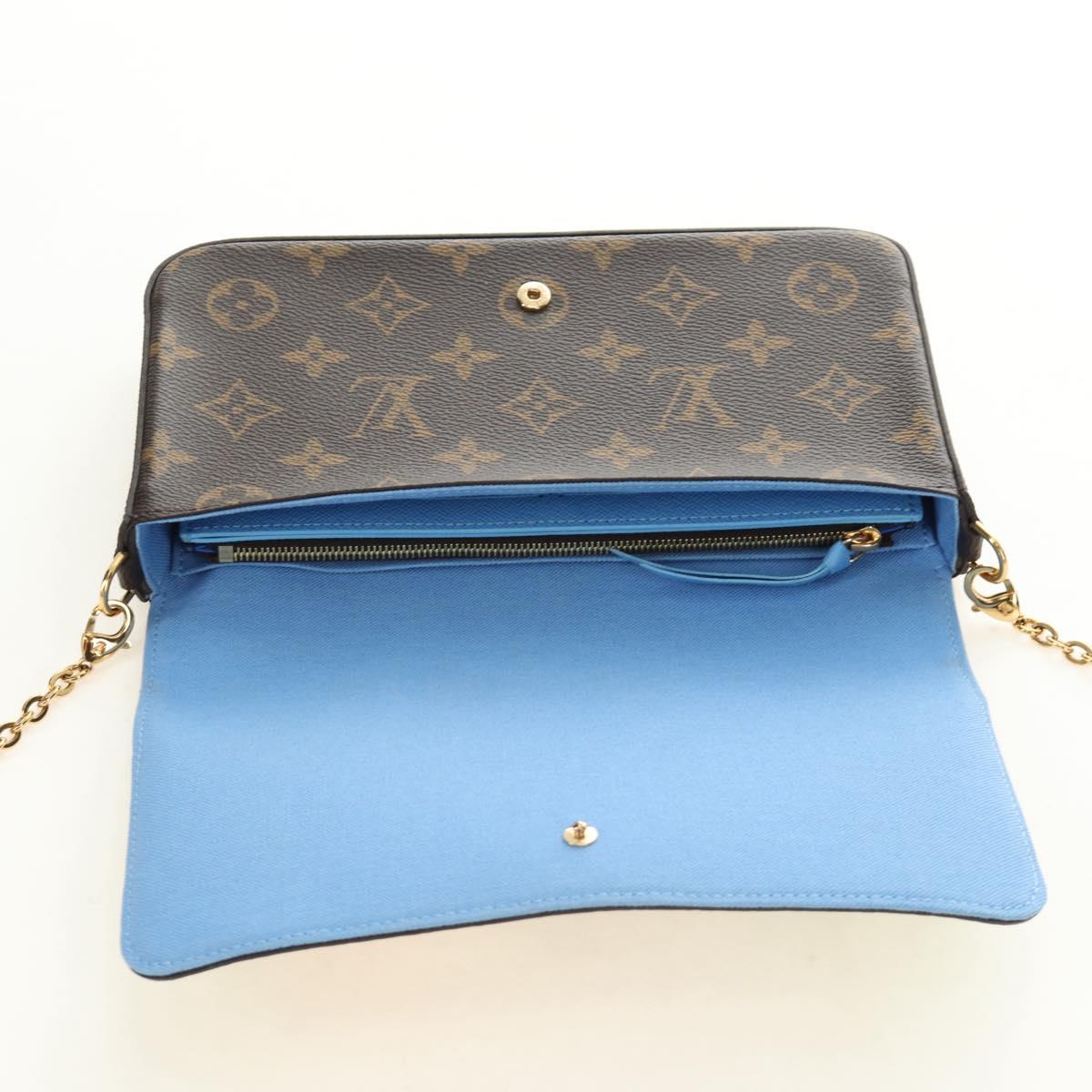LOUIS VUITTON Monogram Vivienne Pochette Felice Bag M80992 LV Auth 190096SAM