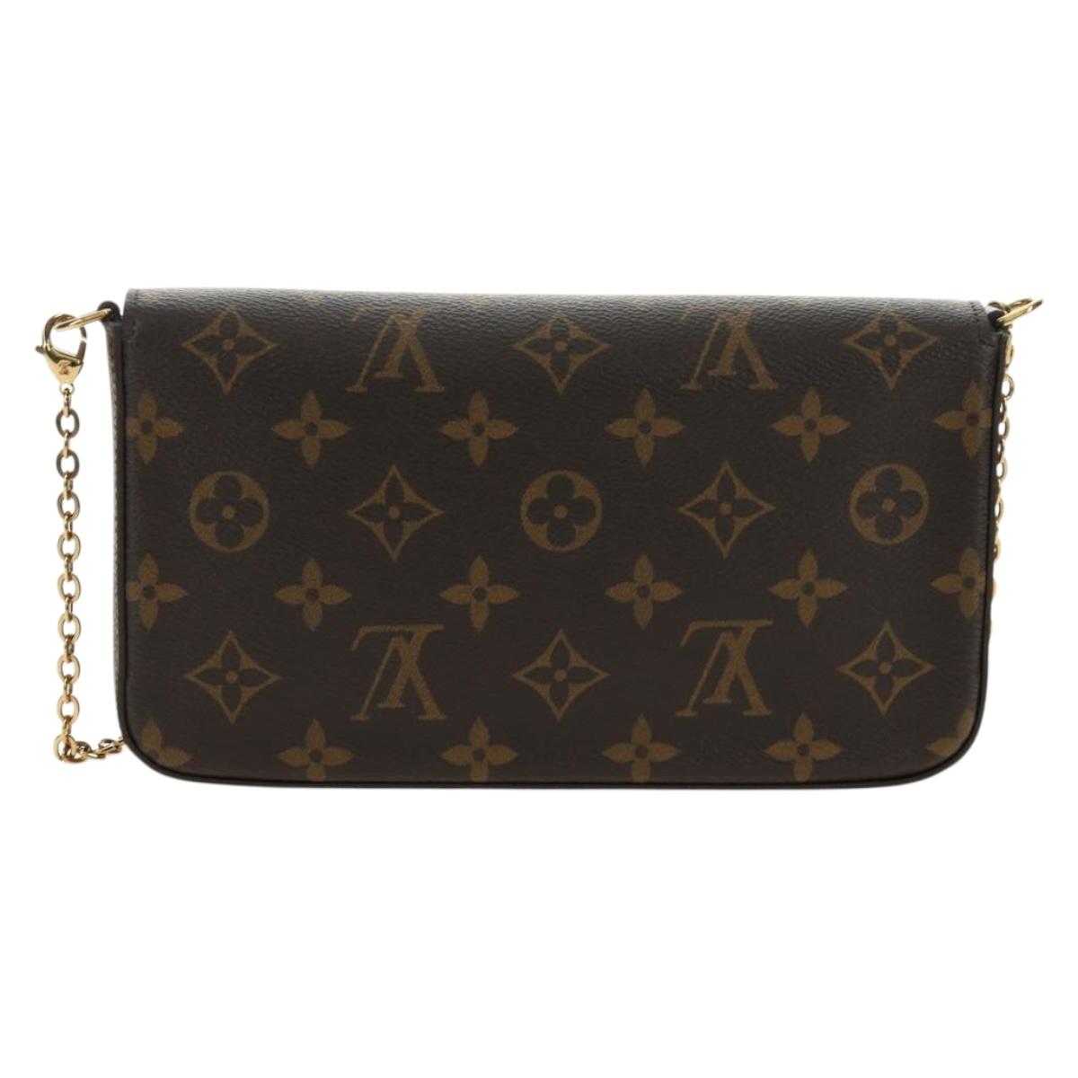 LOUIS VUITTON Monogram Vivienne Pochette Felice Bag M80992 LV Auth 190096SAM