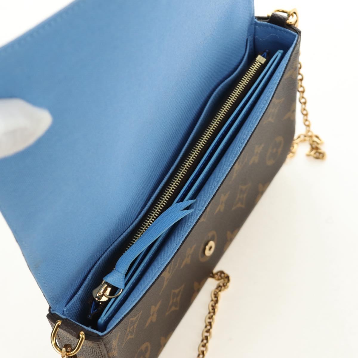 LOUIS VUITTON Monogram Vivienne Pochette Felice Bag M80992 LV Auth 190096SAM